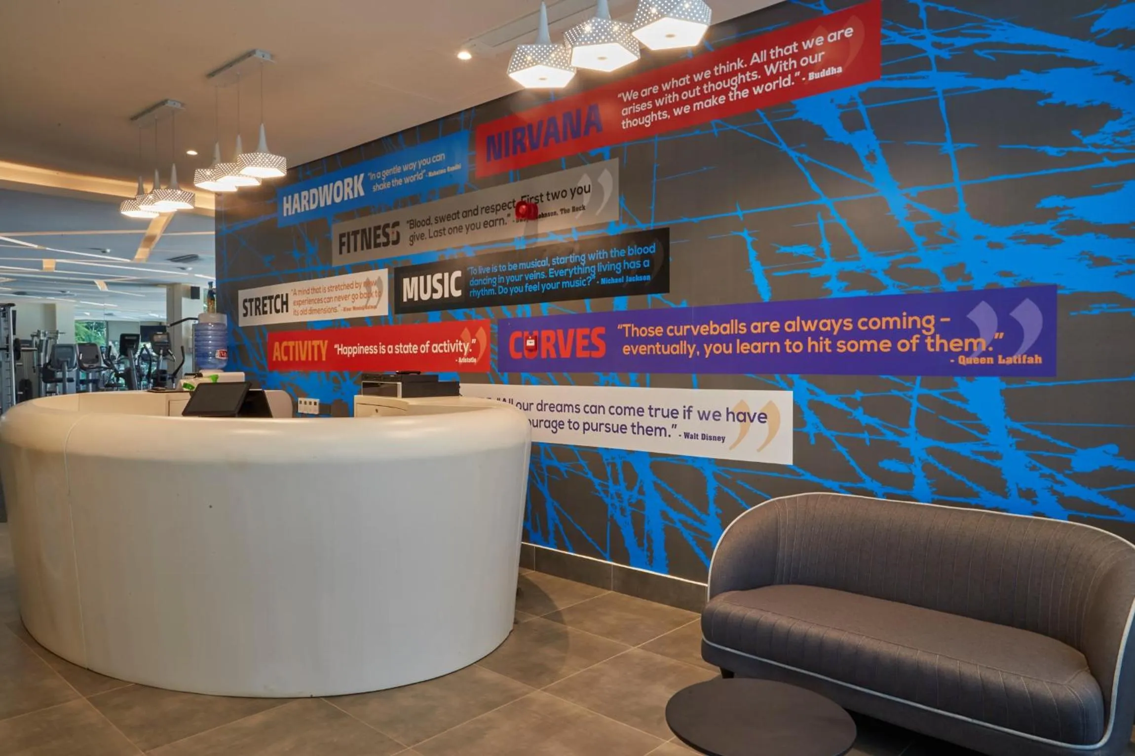 Fitness centre/facilities in The Quorum