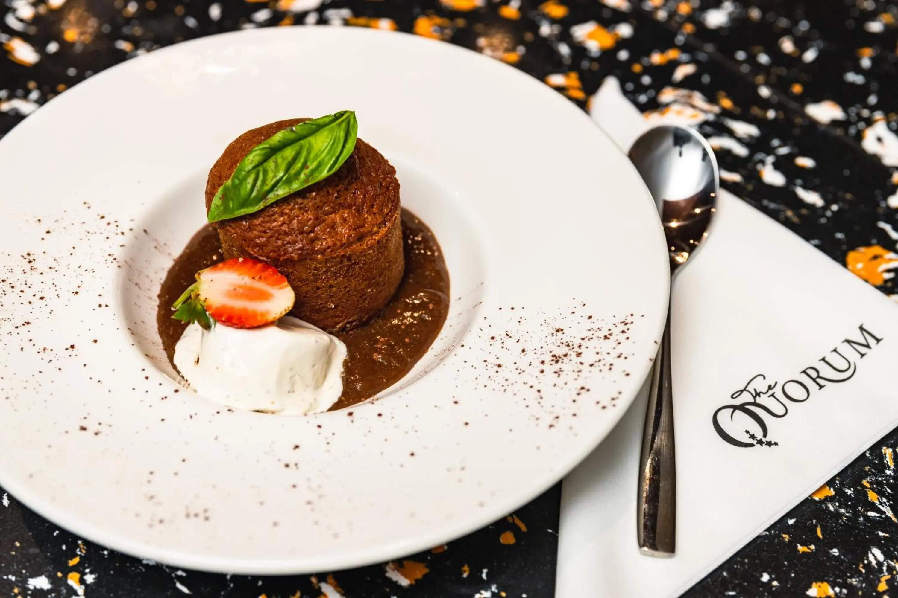 Food close-up in The Quorum Food close-up in The Quorum