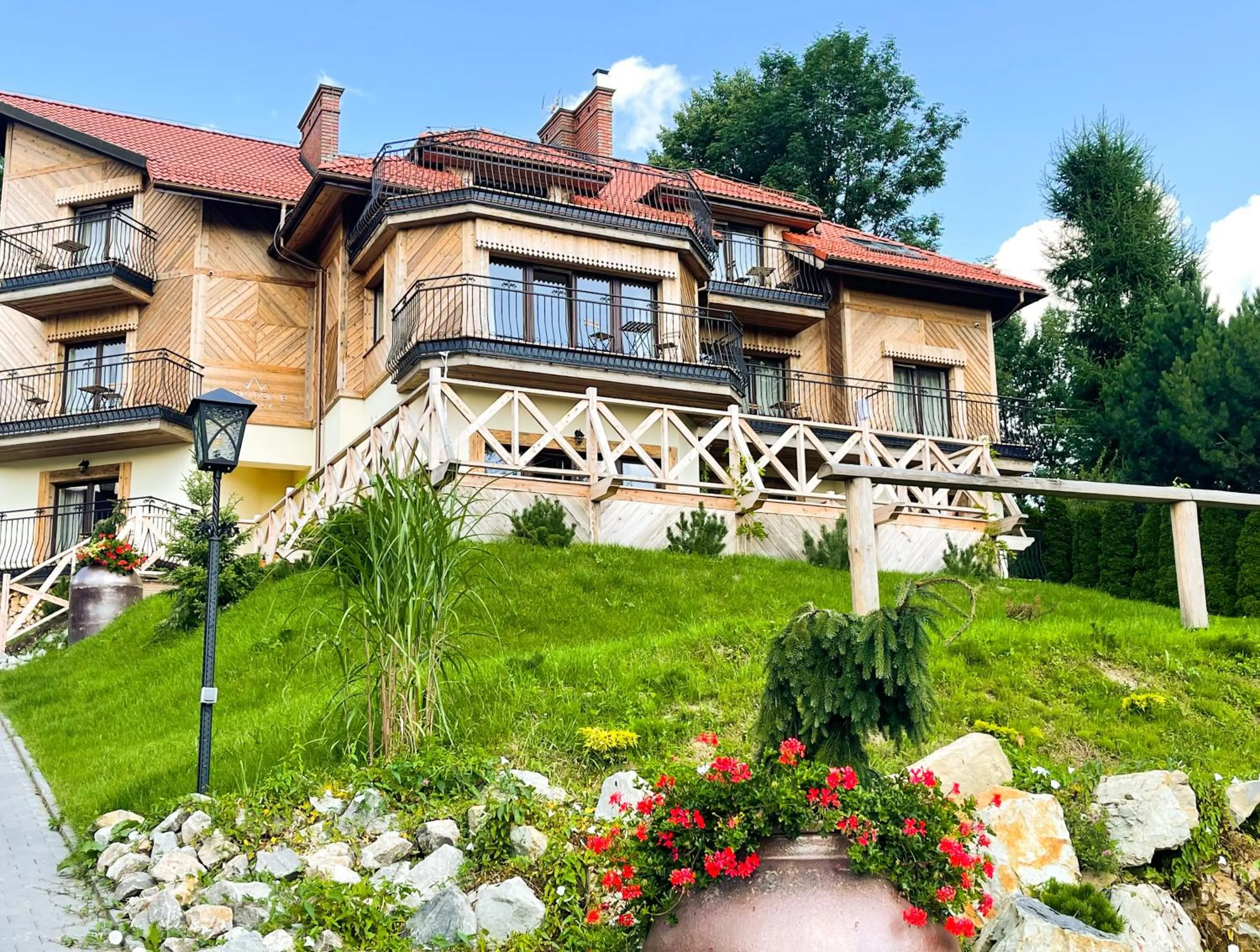 Garden in Beskidzkie Tarasy