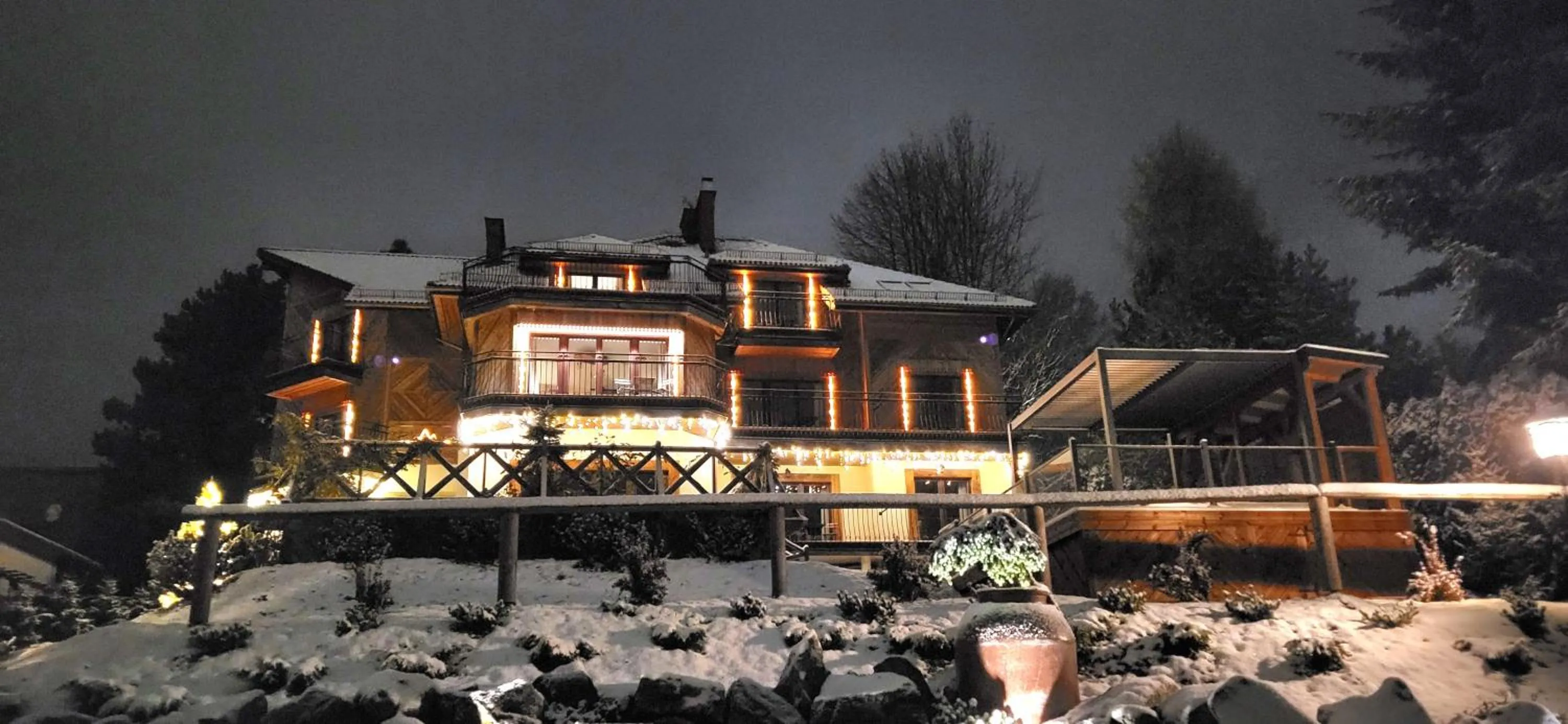 Property building in Beskidzkie Tarasy