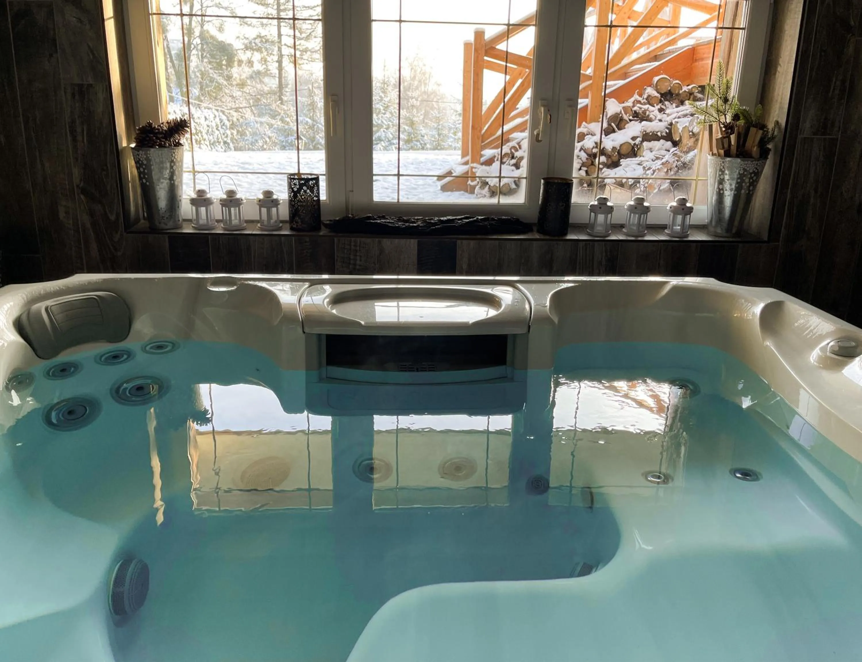 Hot Tub in Beskidzkie Tarasy