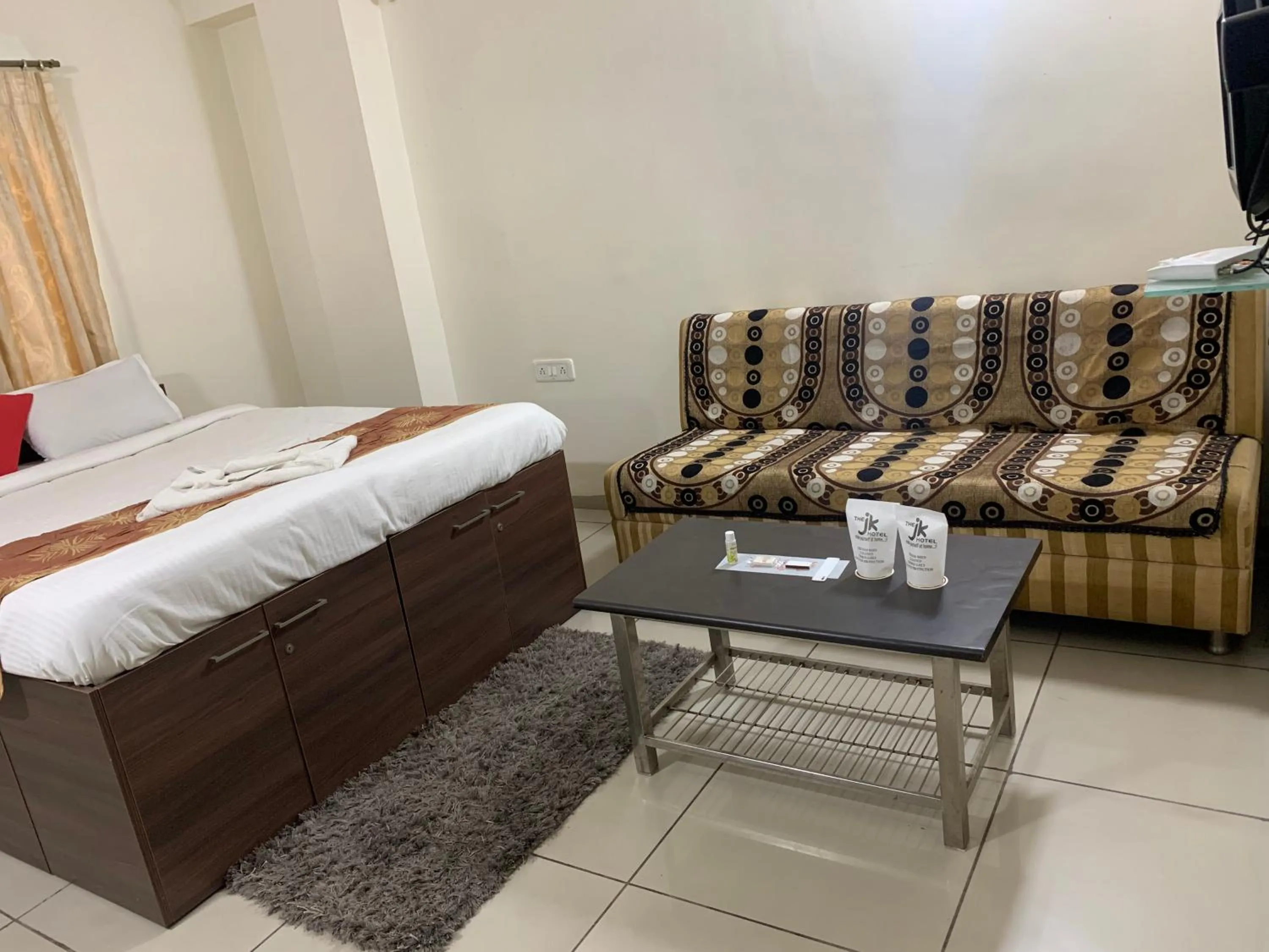 Seating area in JK Rooms 147 Lions - Koradi Nagpur