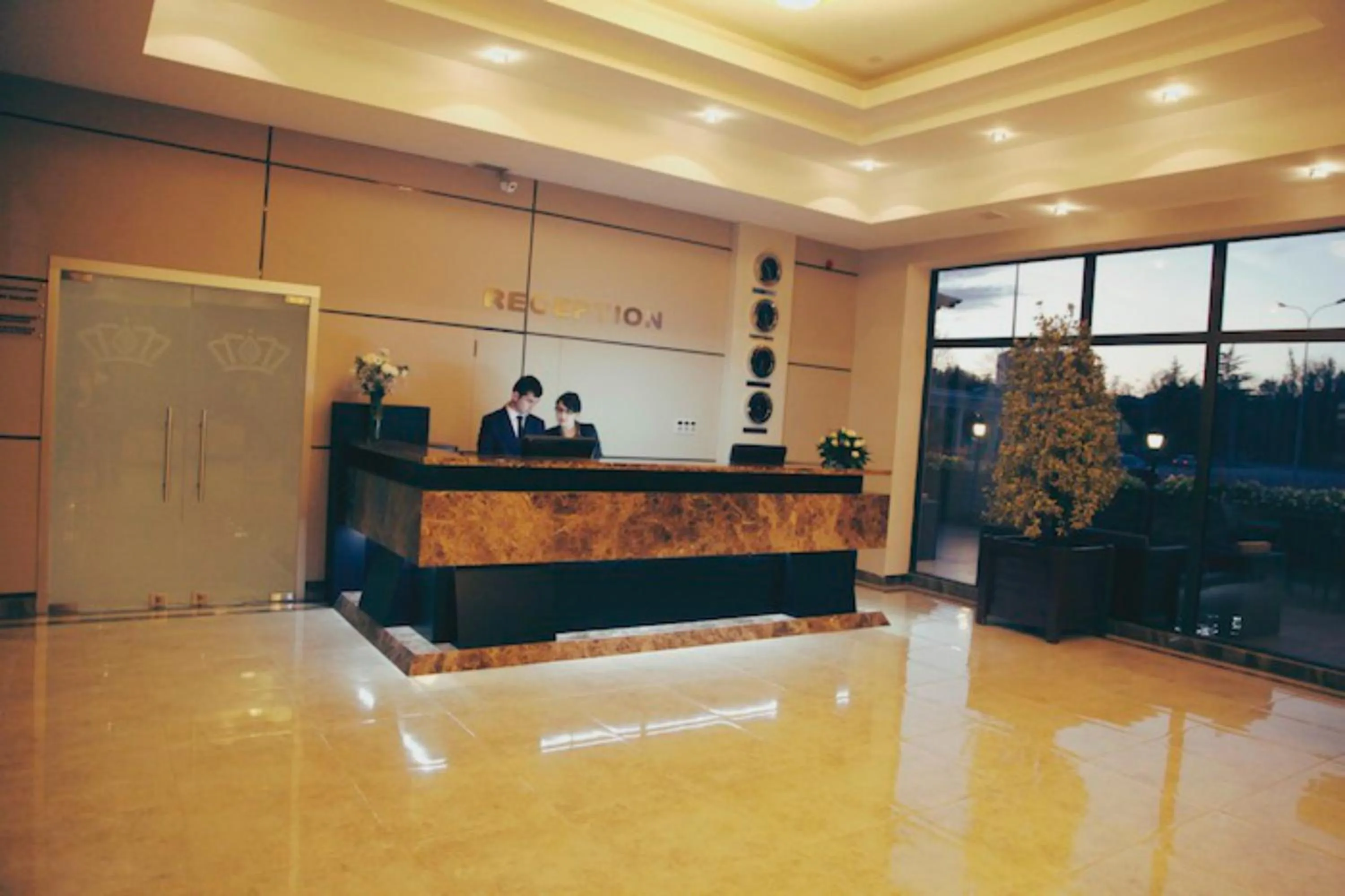 Lobby or reception in Tskaltubo Plaza Hotel