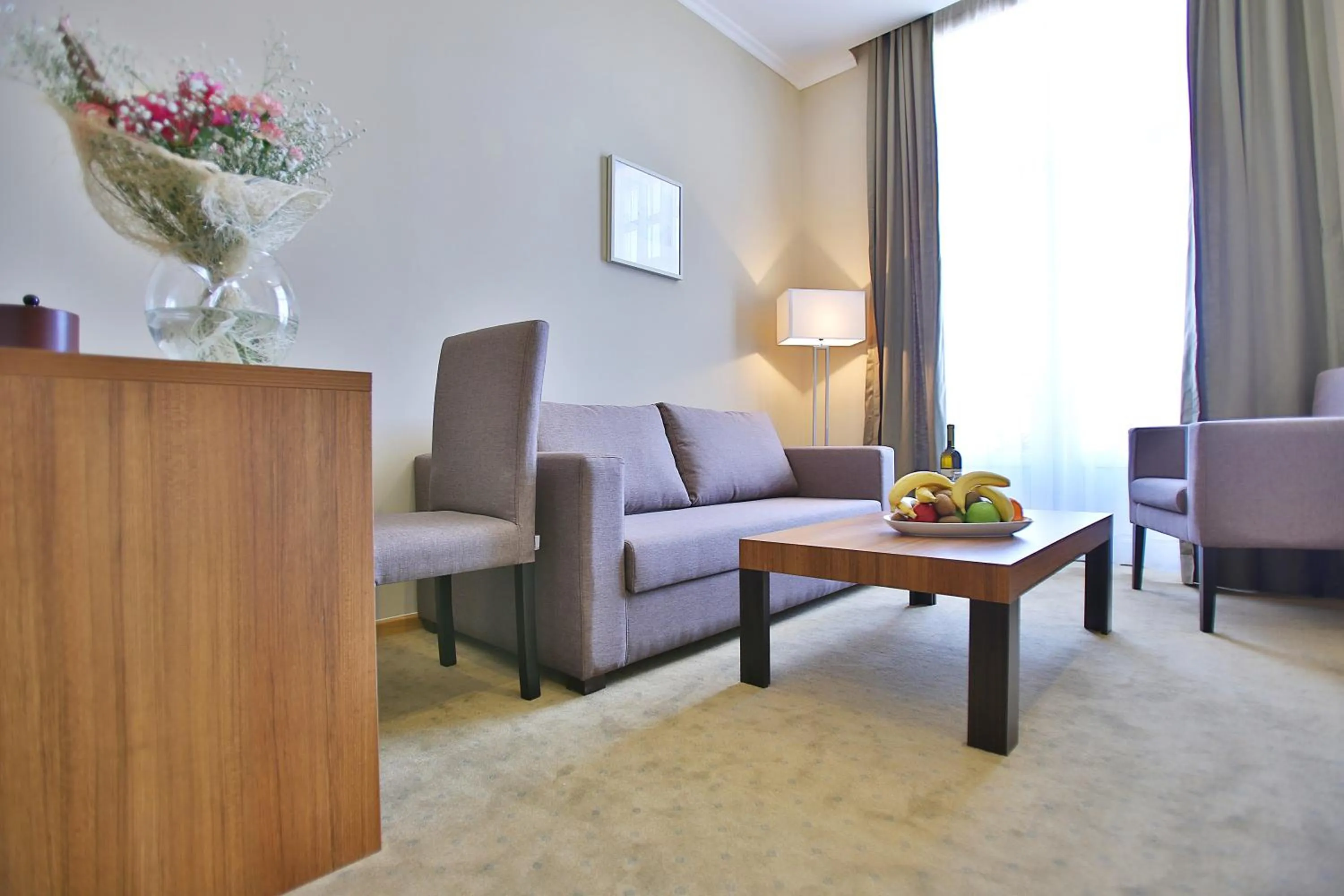 Living room in Tskaltubo Plaza Hotel