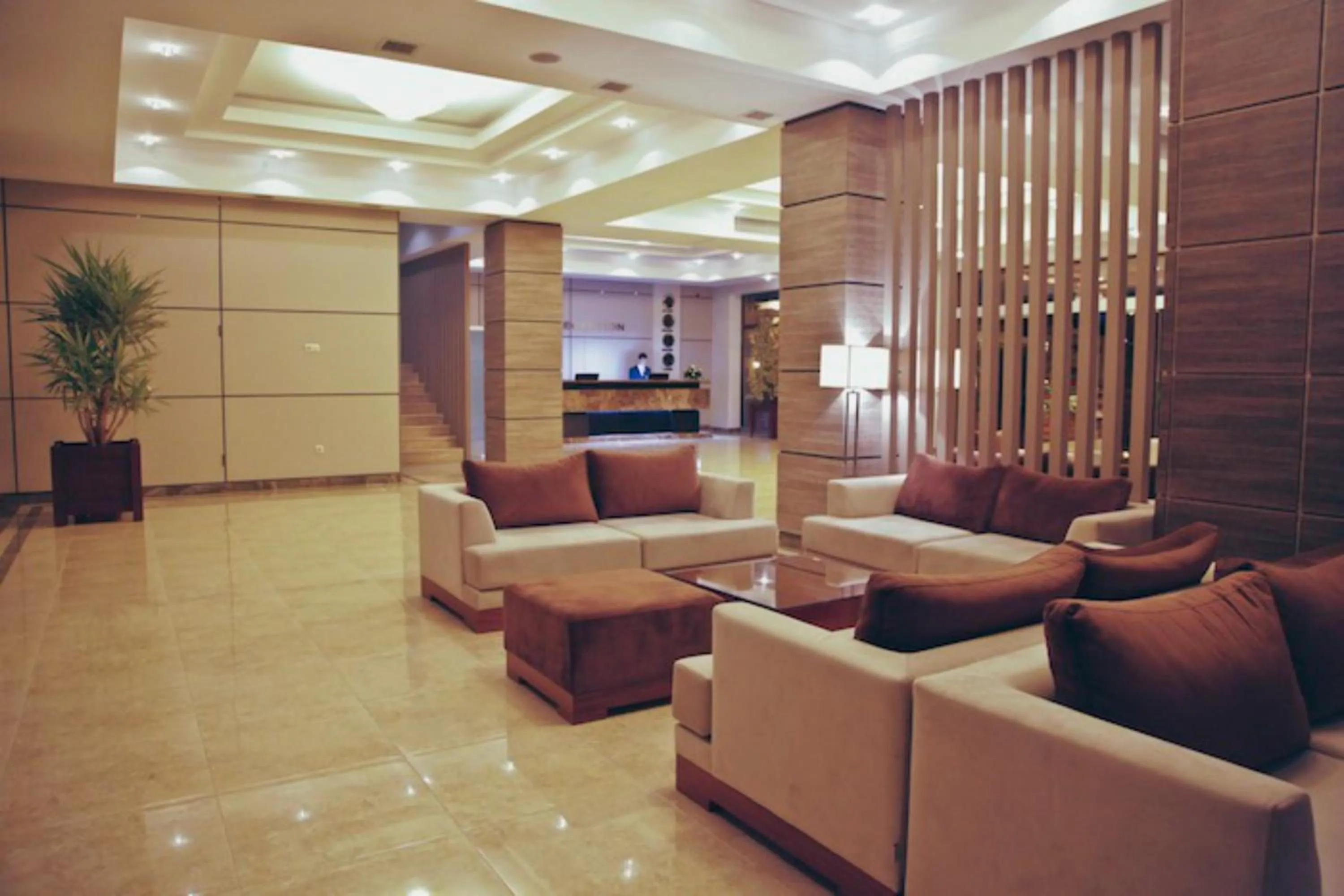 Lobby or reception in Tskaltubo Plaza Hotel