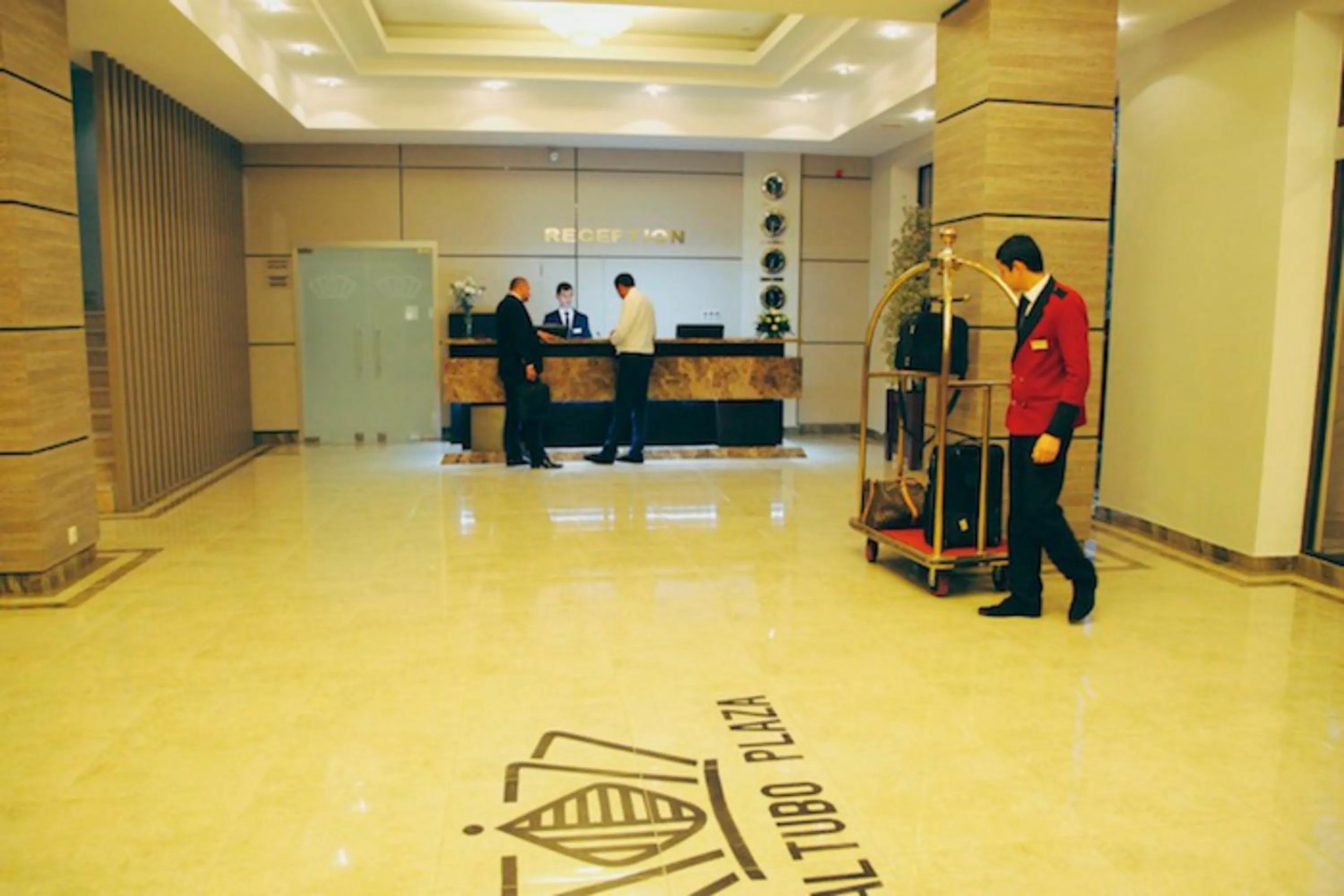 Lobby or reception in Tskaltubo Plaza Hotel