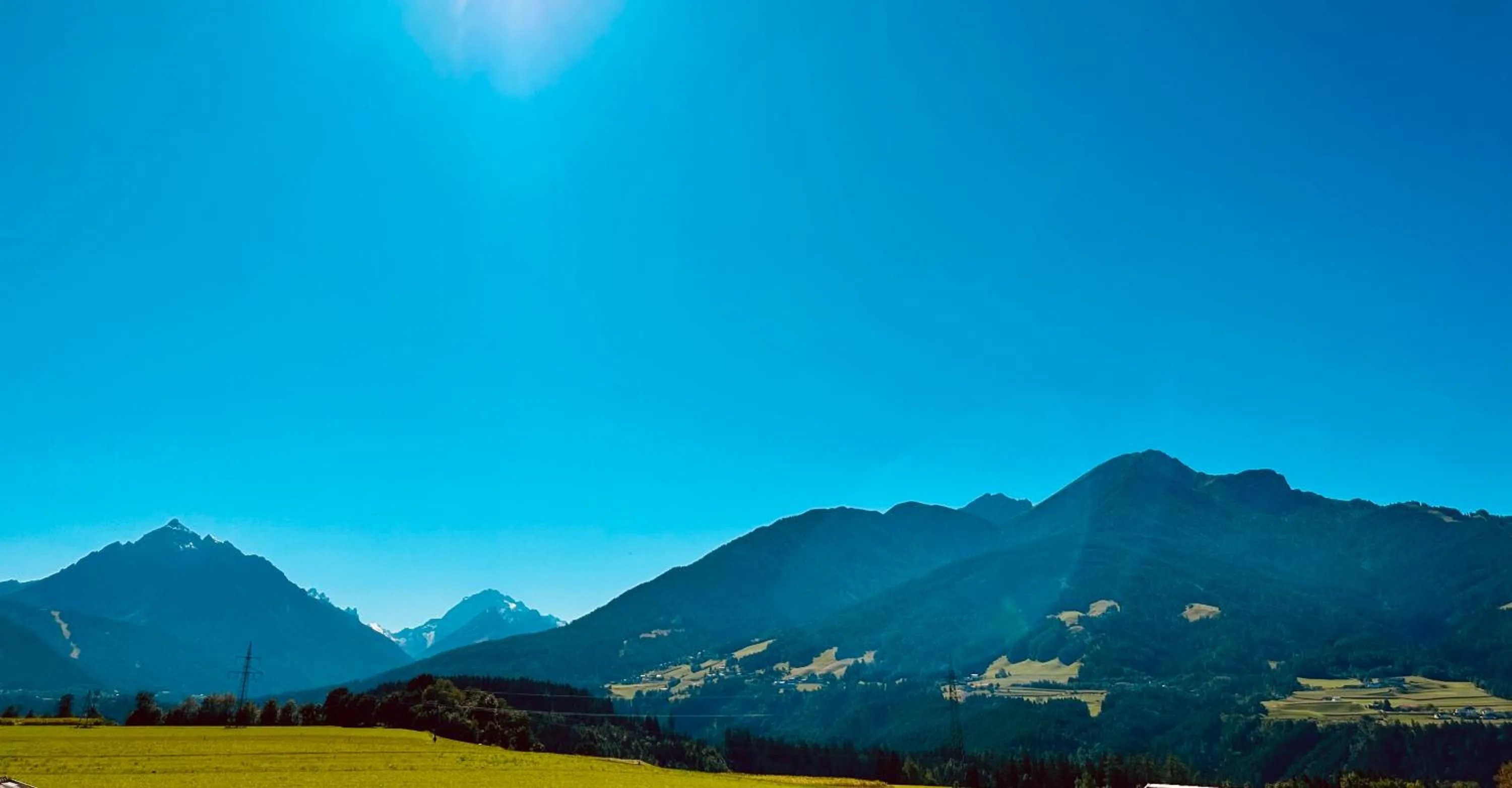 Natural landscape in Hotel Sonnenhof - bed & breakfast & appartements