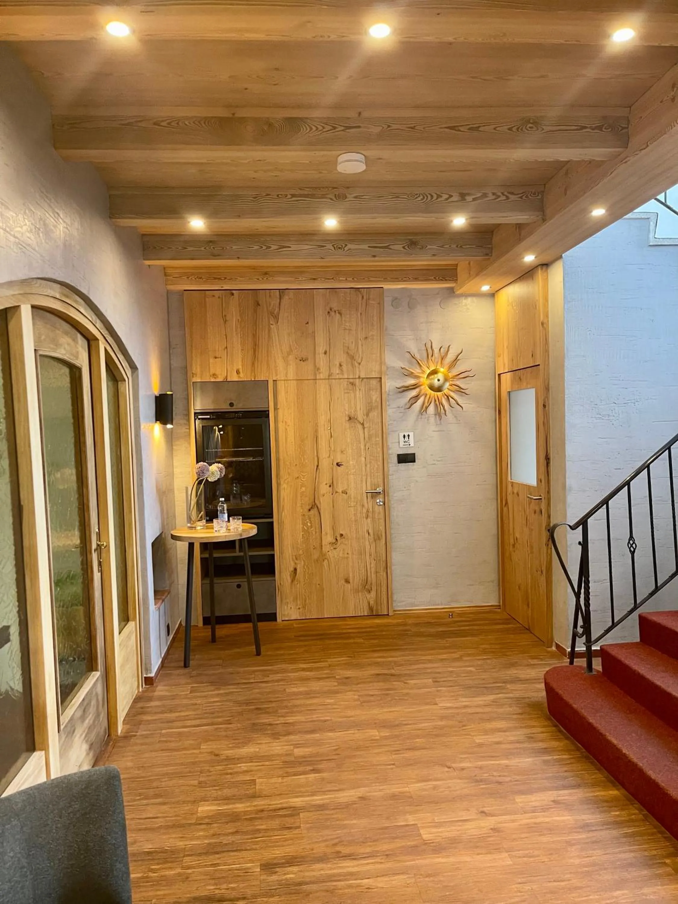 Lobby or reception in Hotel Sonnenhof - bed & breakfast & appartements