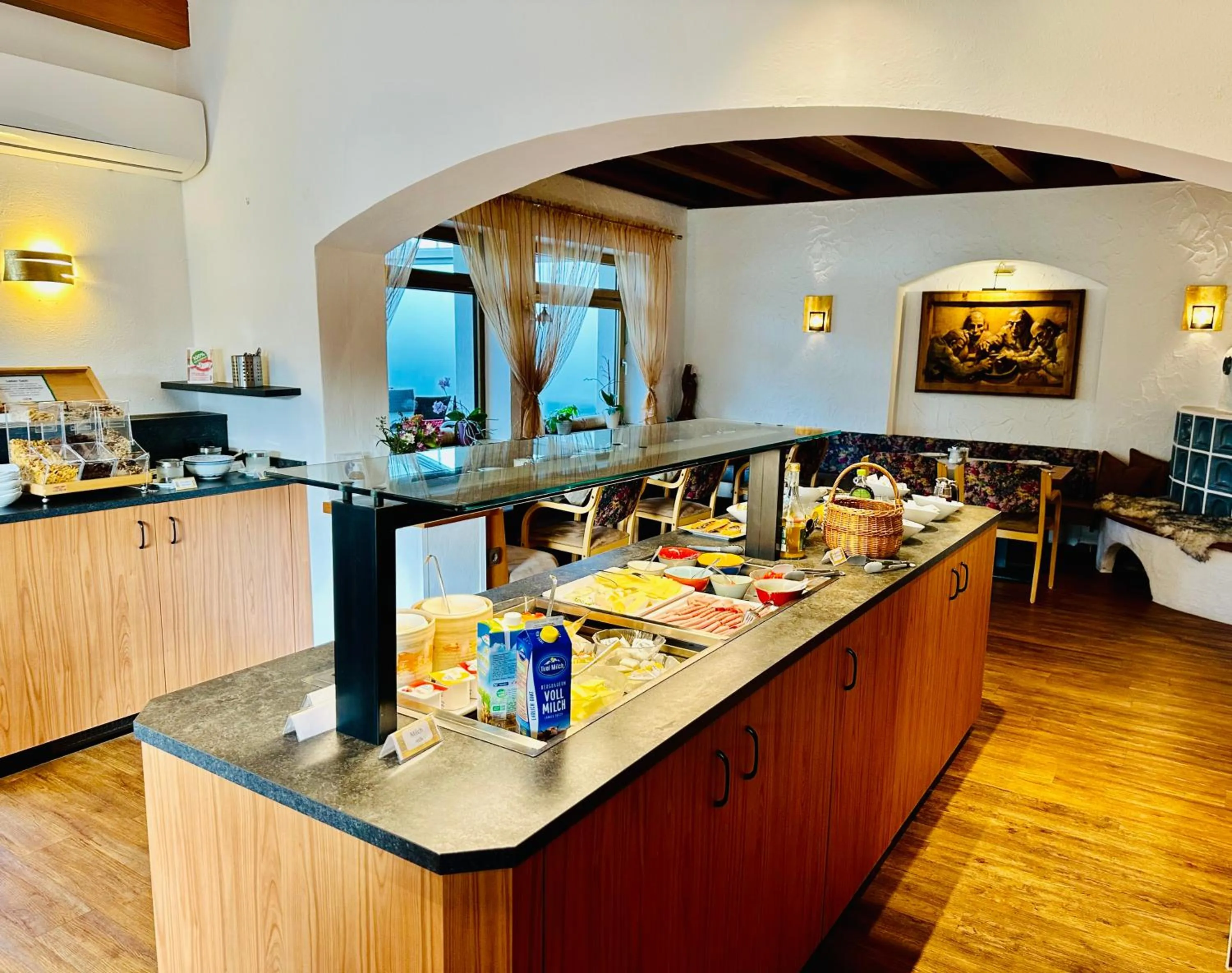 Buffet breakfast in Hotel Sonnenhof - bed & breakfast & appartements
