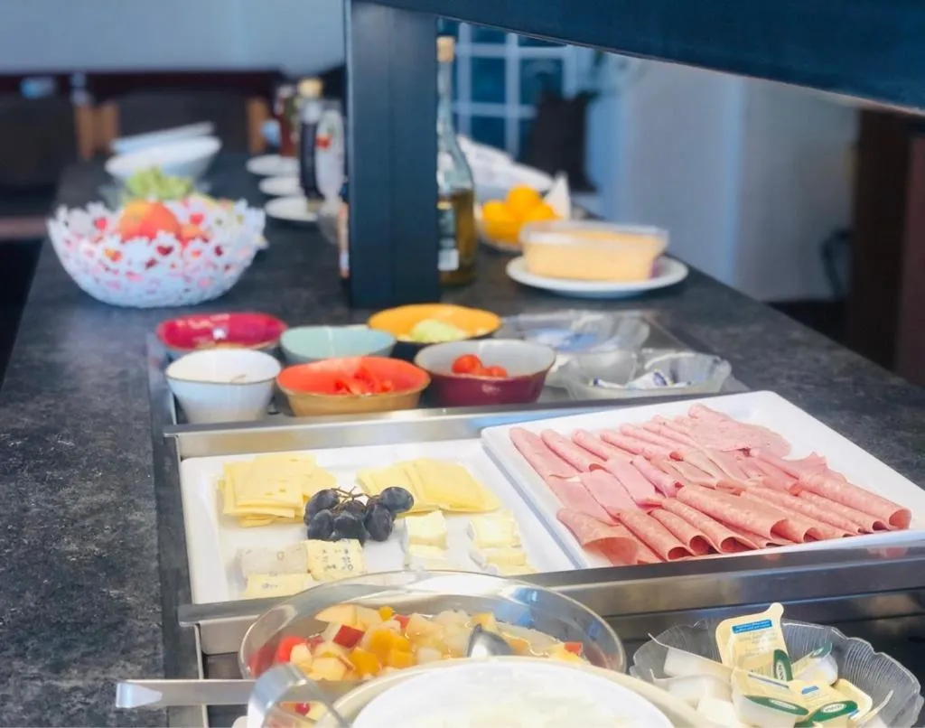 Buffet breakfast in Hotel Sonnenhof - bed & breakfast & appartements