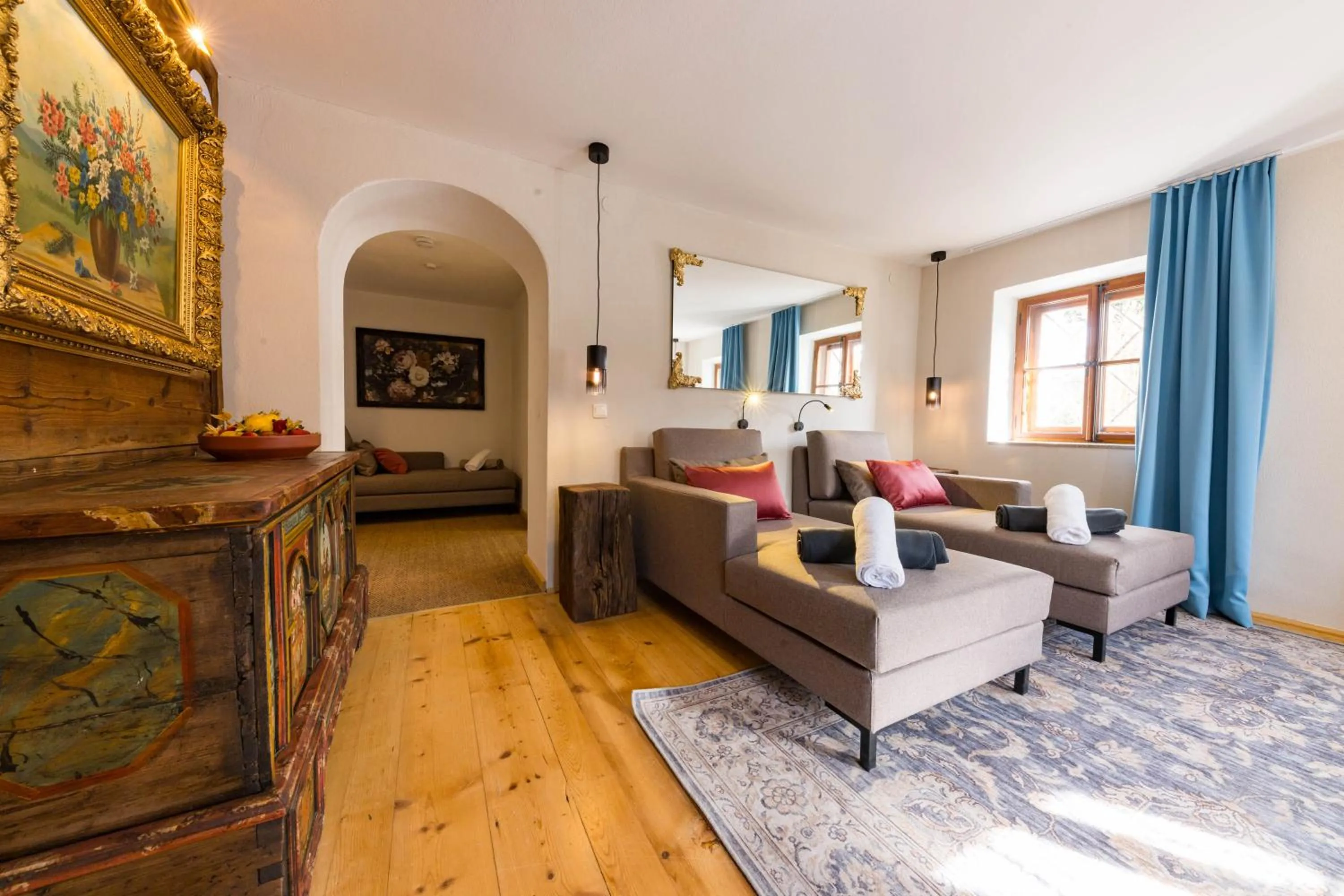 Sauna in Der Schlosswirt zu Anif - Biedermeierhotel und Restaurant