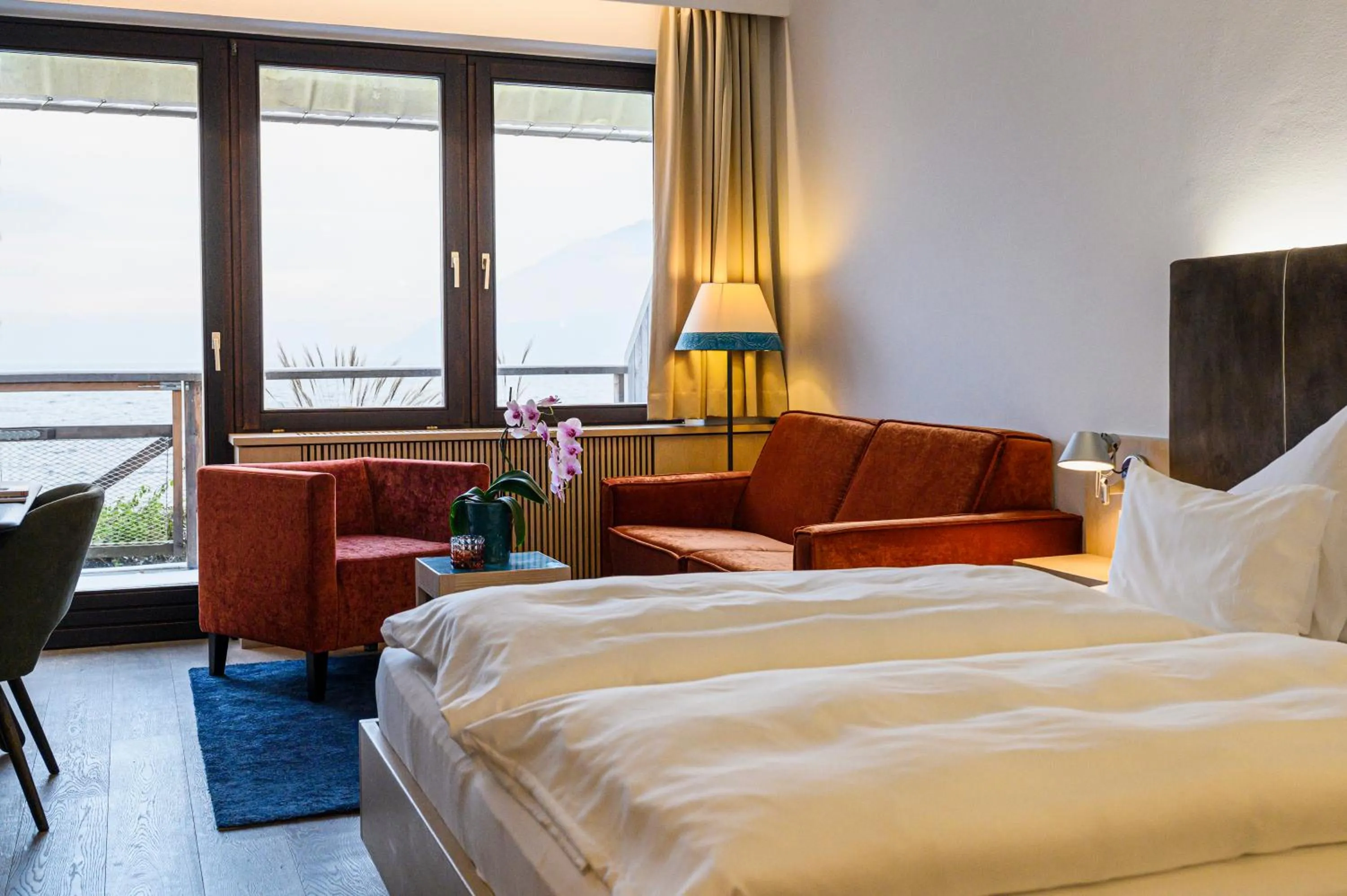 Bed in Das Traunsee - Das Hotel zum See 4 Stern Superior