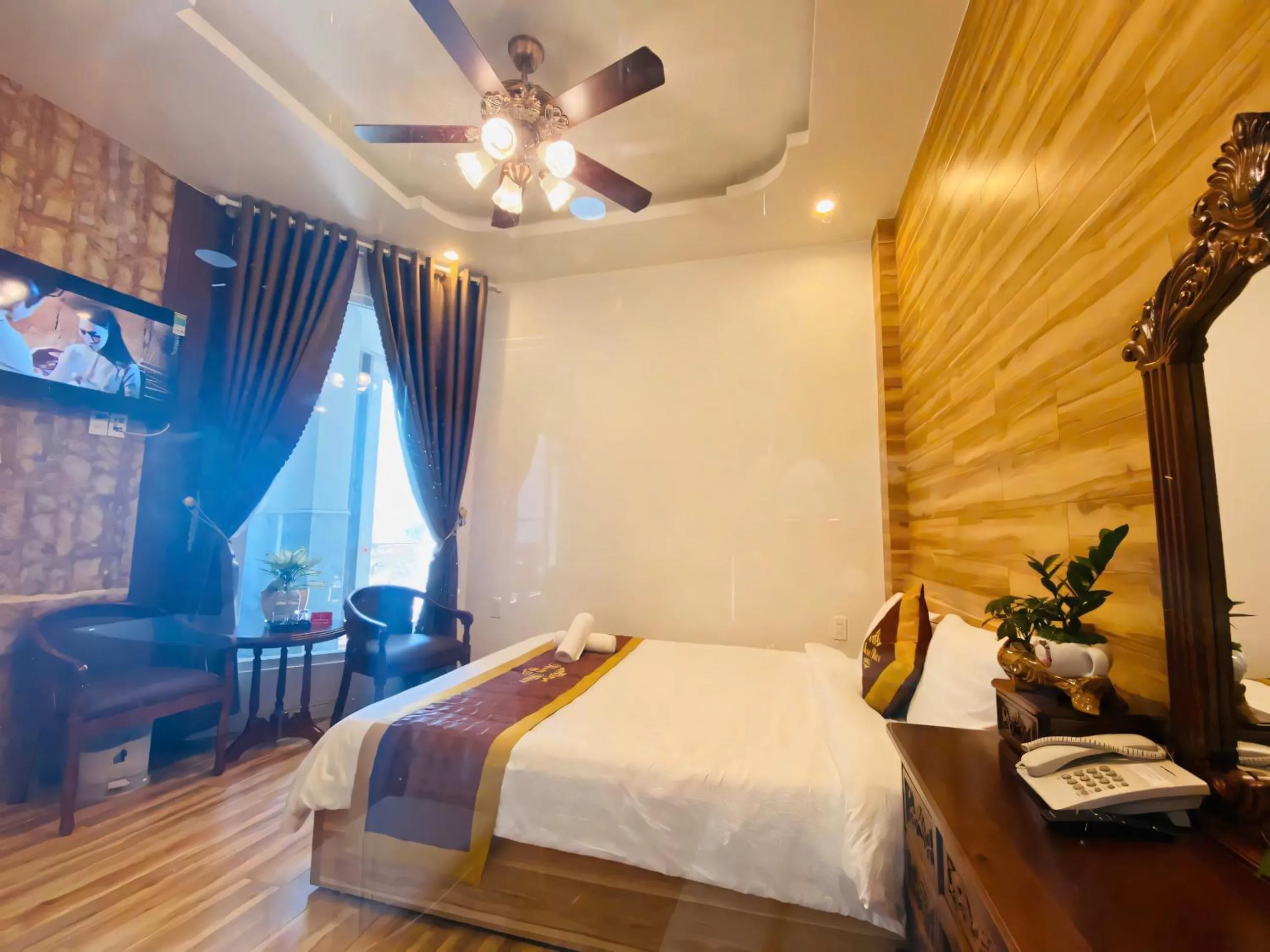 Bed in Thanh Thuy Hotel