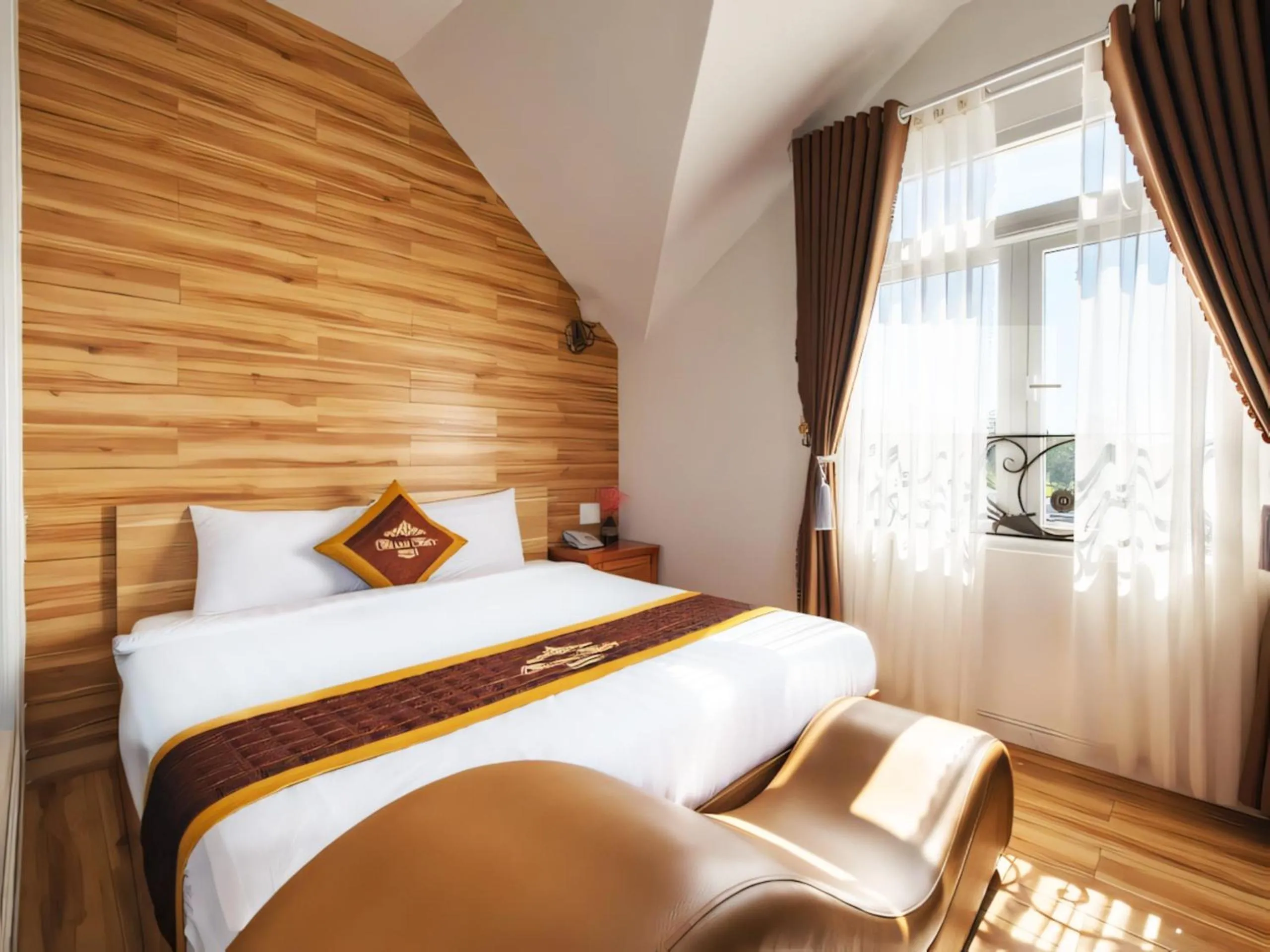 Bed in Thanh Thuy Hotel