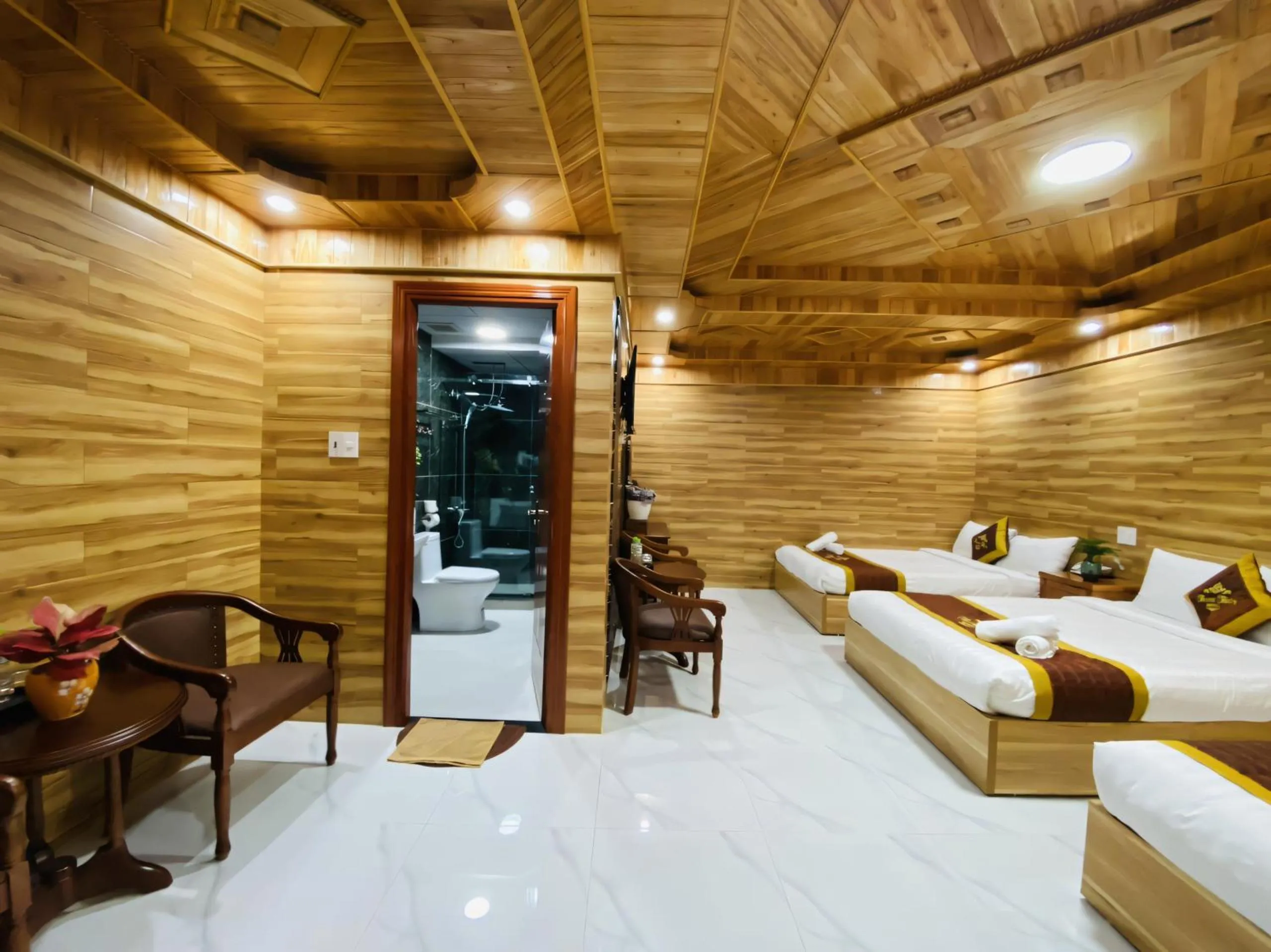 Bed in Thanh Thuy Hotel