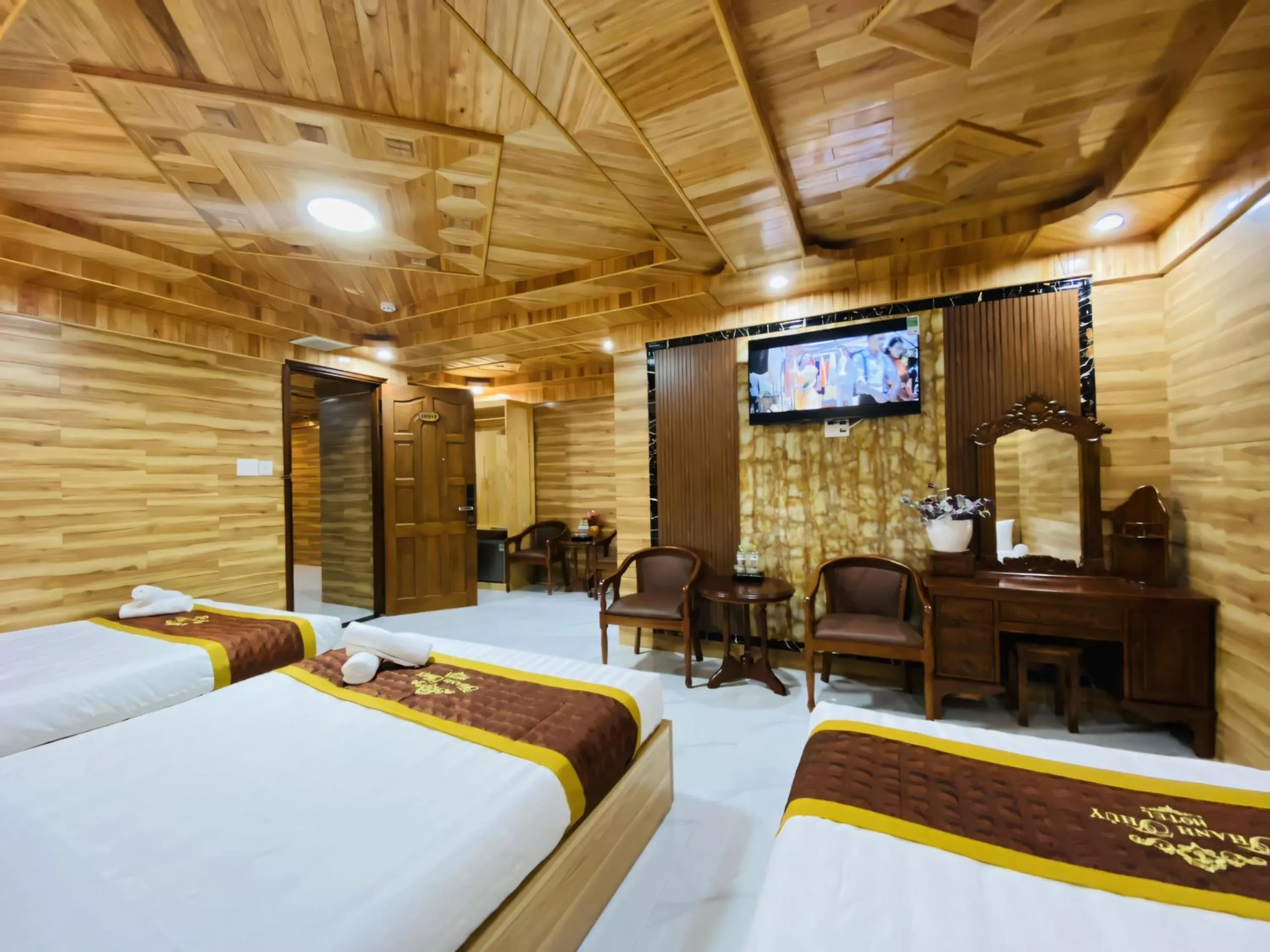 Bed in Thanh Thuy Hotel