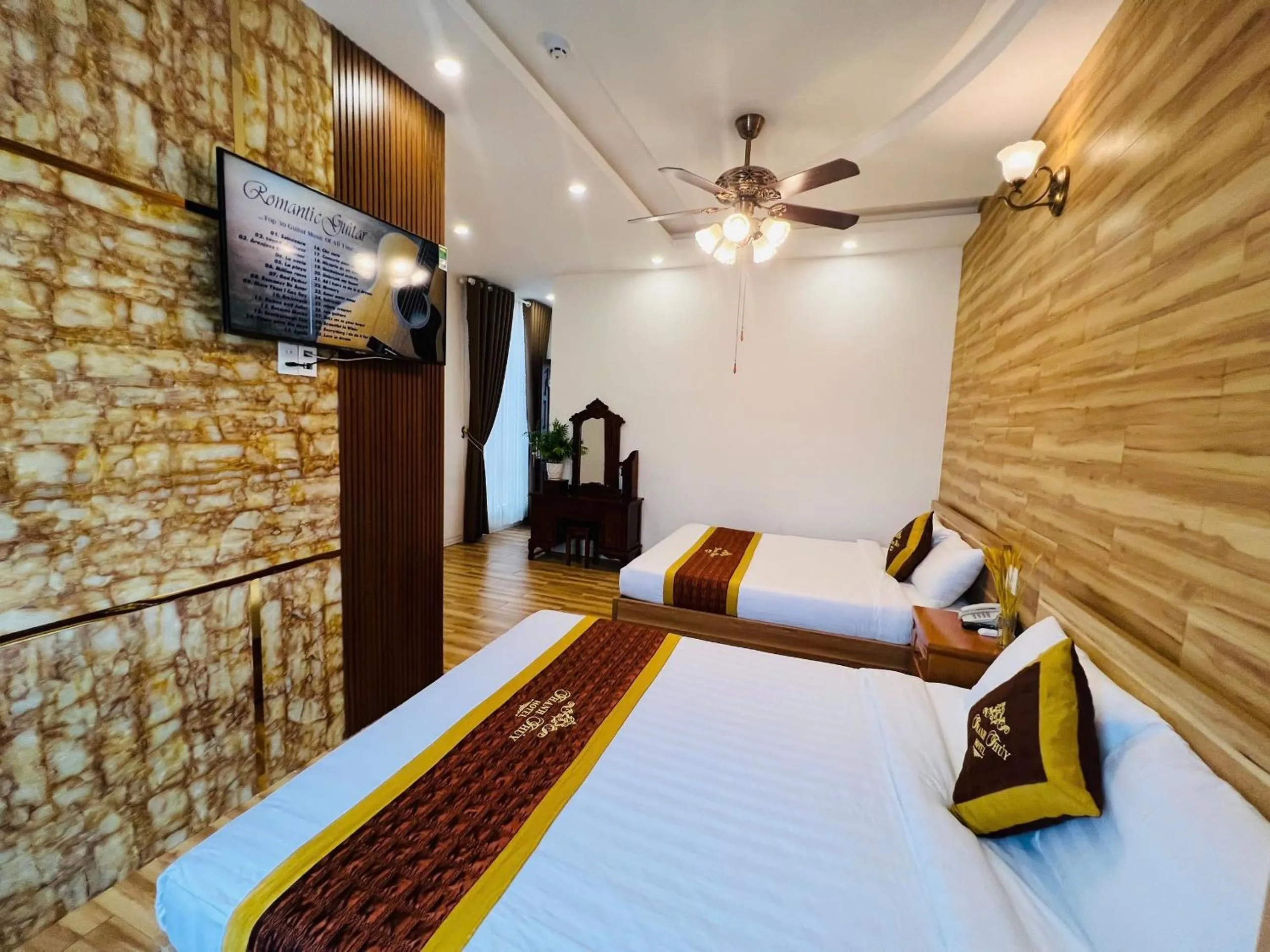 Bed in Thanh Thuy Hotel