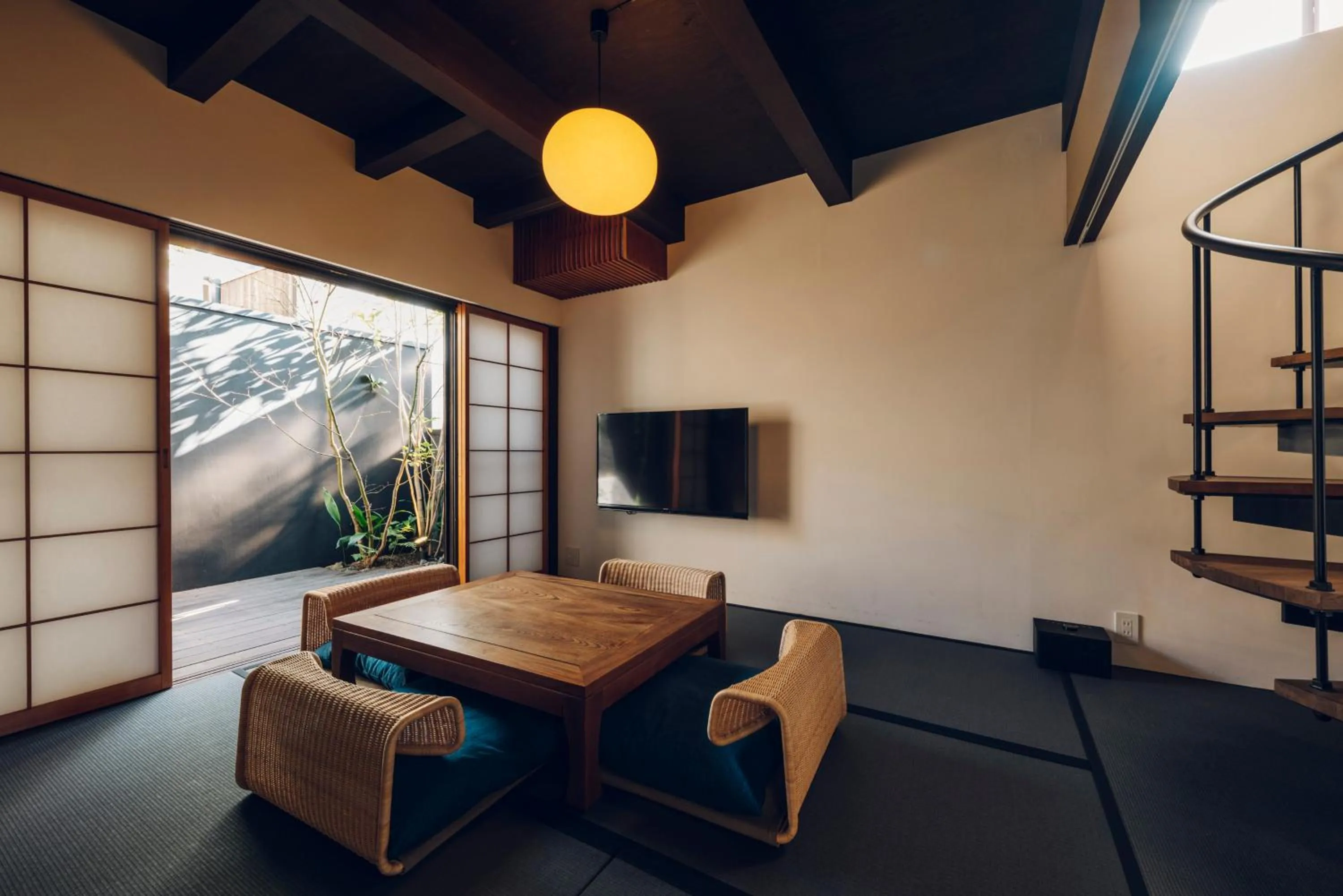 TV and multimedia in Nozomu House Kyoto