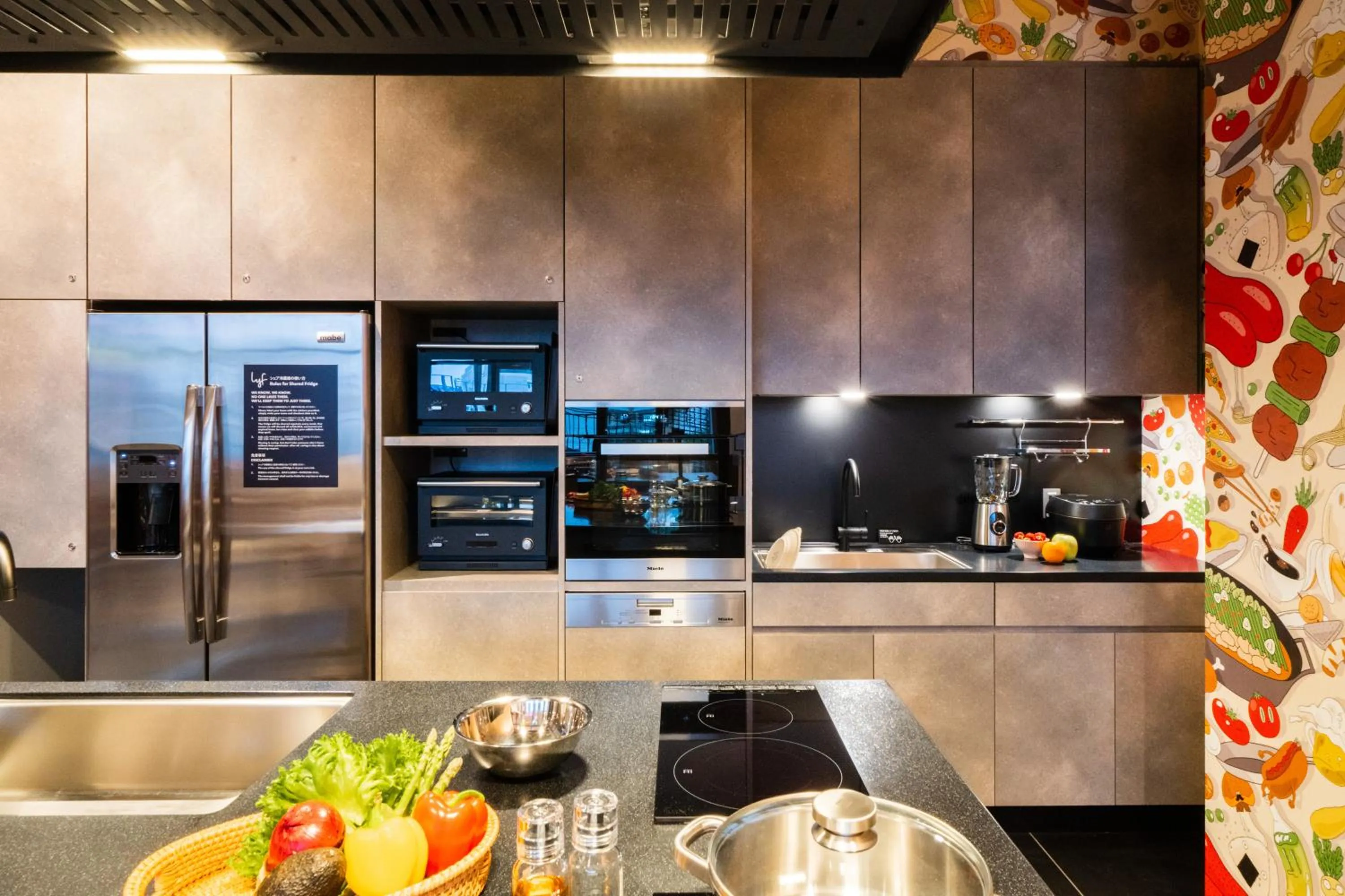 Kitchen or kitchenette in lyf Tenjin Fukuoka