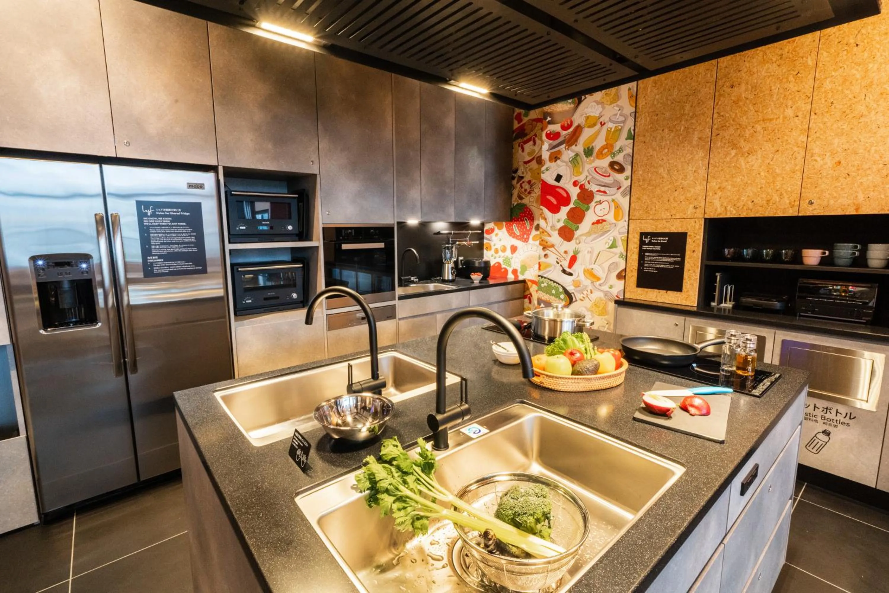 Kitchen or kitchenette in lyf Tenjin Fukuoka