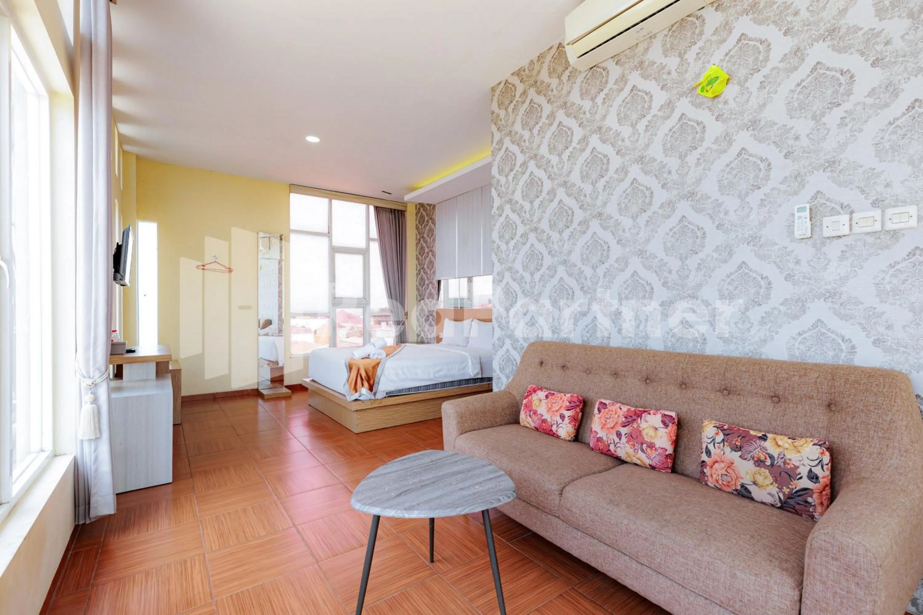 Bedroom in De Malang Sweet Homestay Syariah Mitra RedDoorz