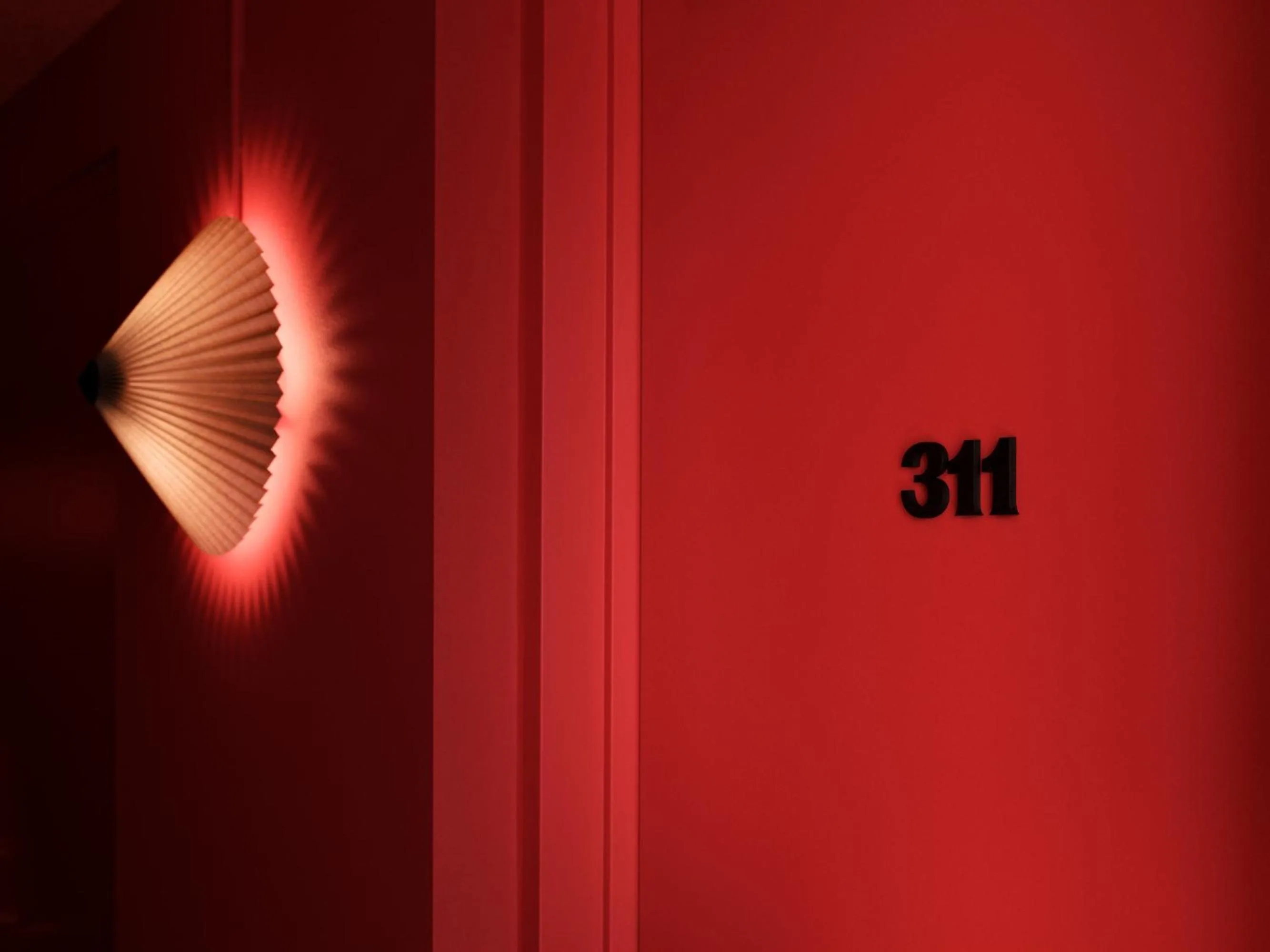 Decorative detail in Dahei Apartment Hotel