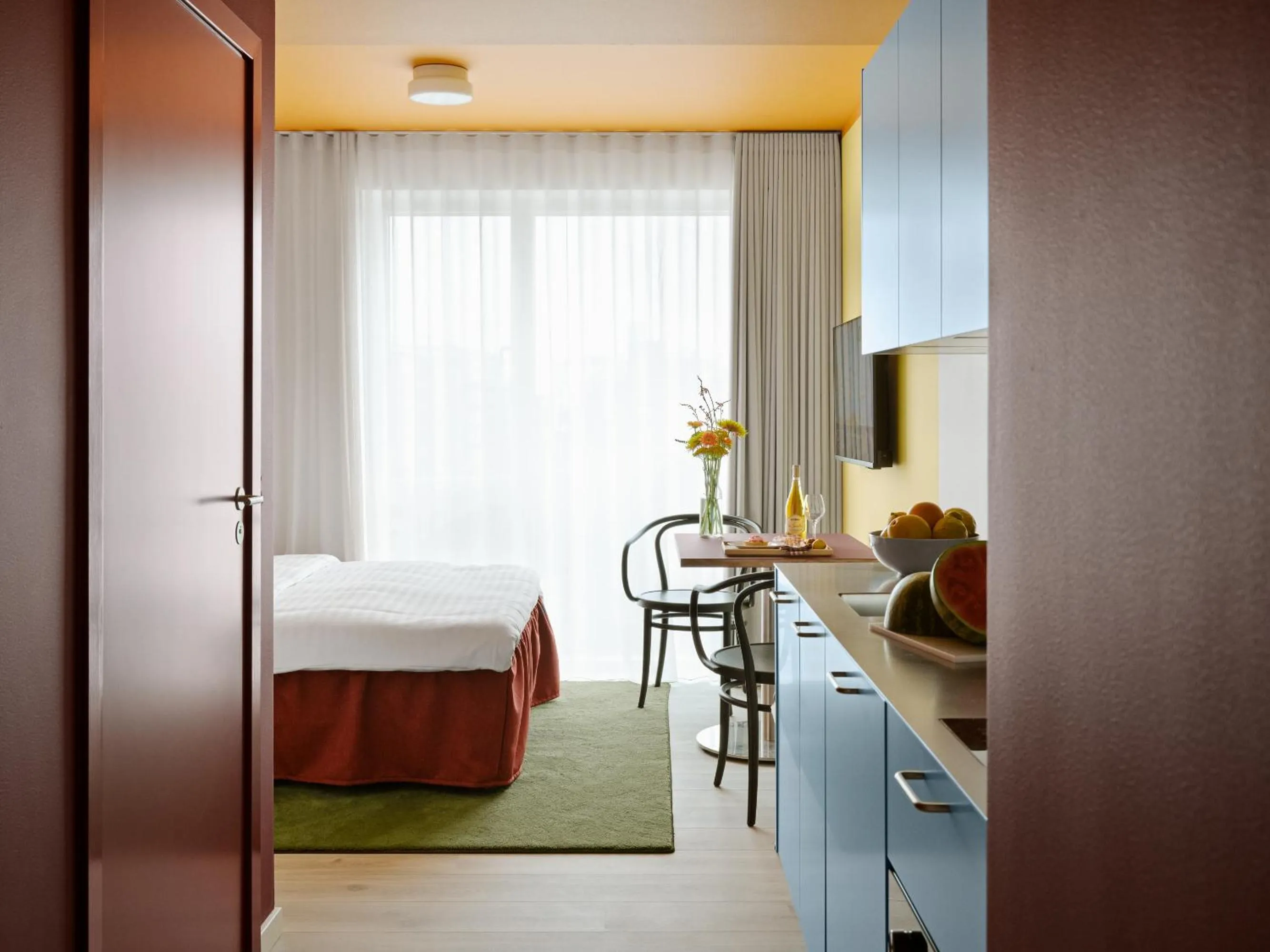 Photo of the whole room, Bed in Dahei Apartment Hotel