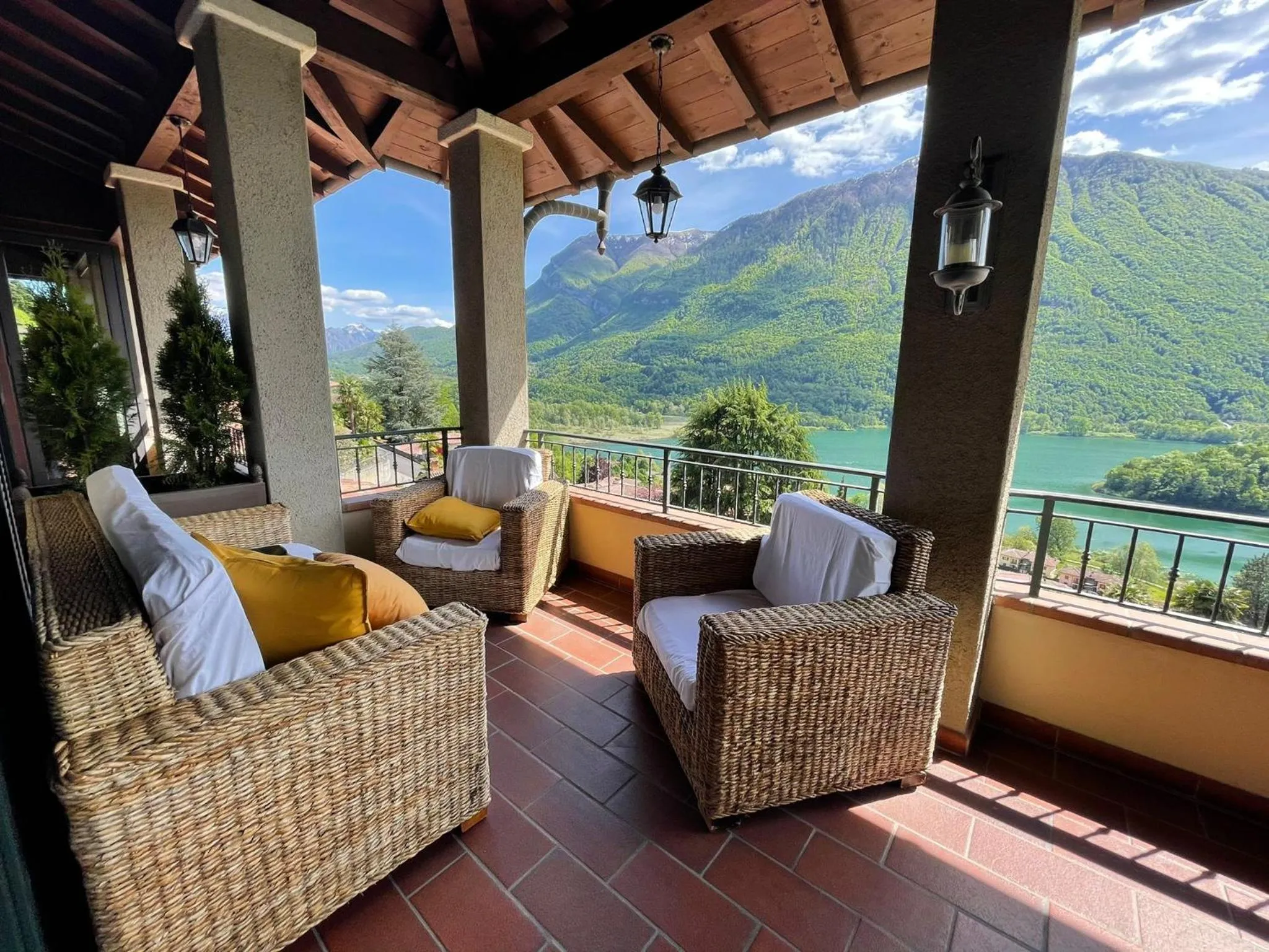 Patio in B&B Gli Ulivi