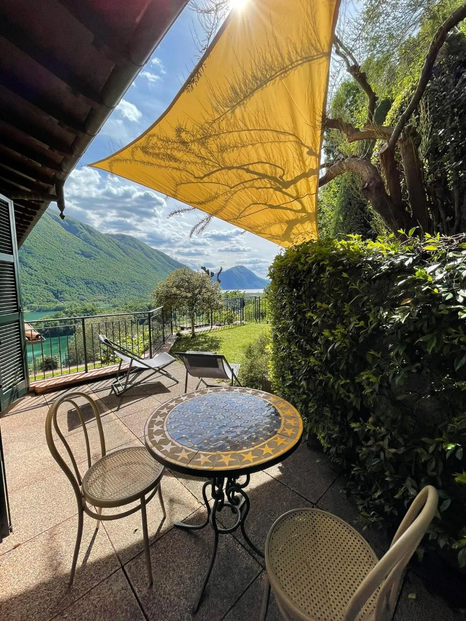 Garden in B&B Gli Ulivi