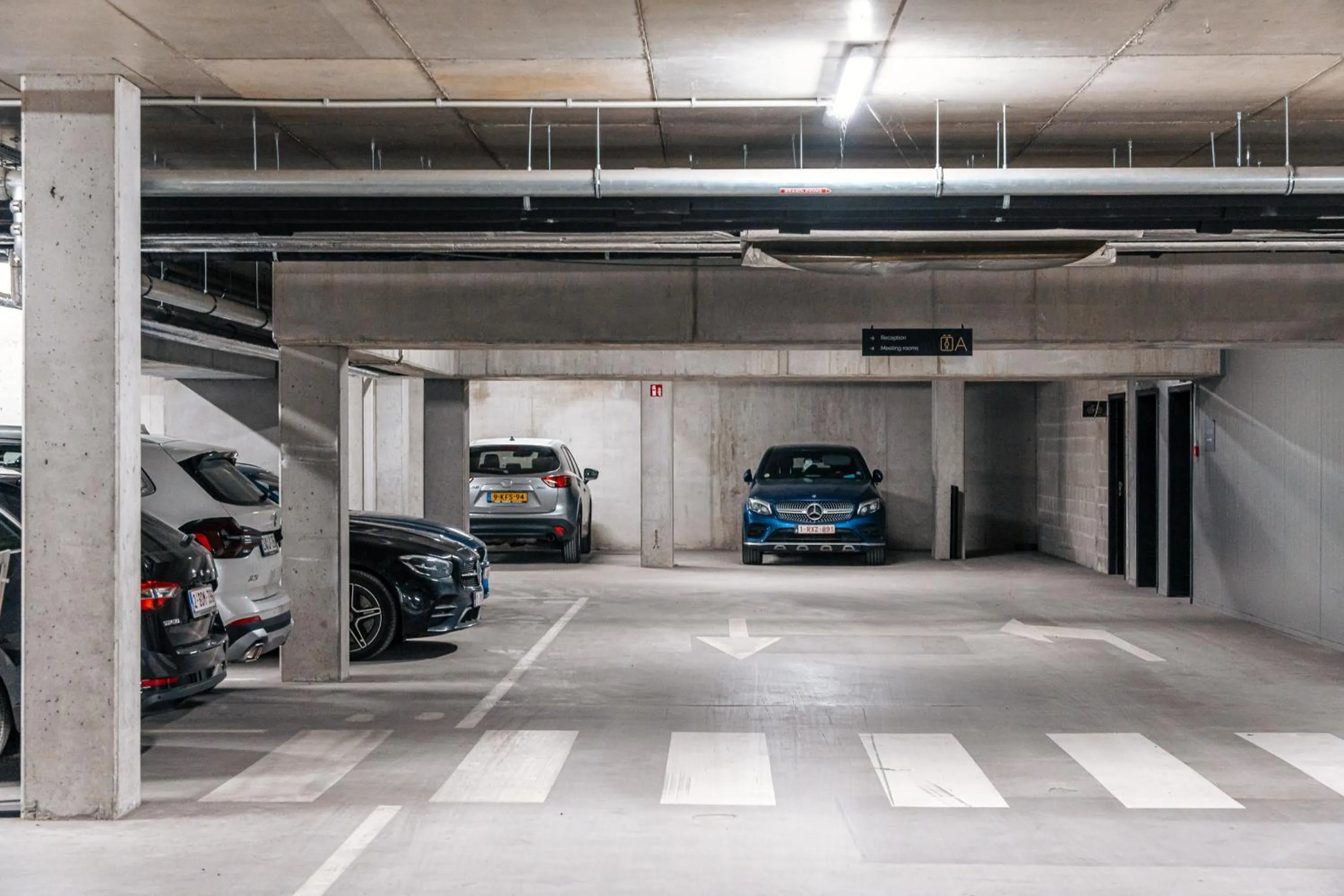 Parking in Van der Valk Hotel Gent