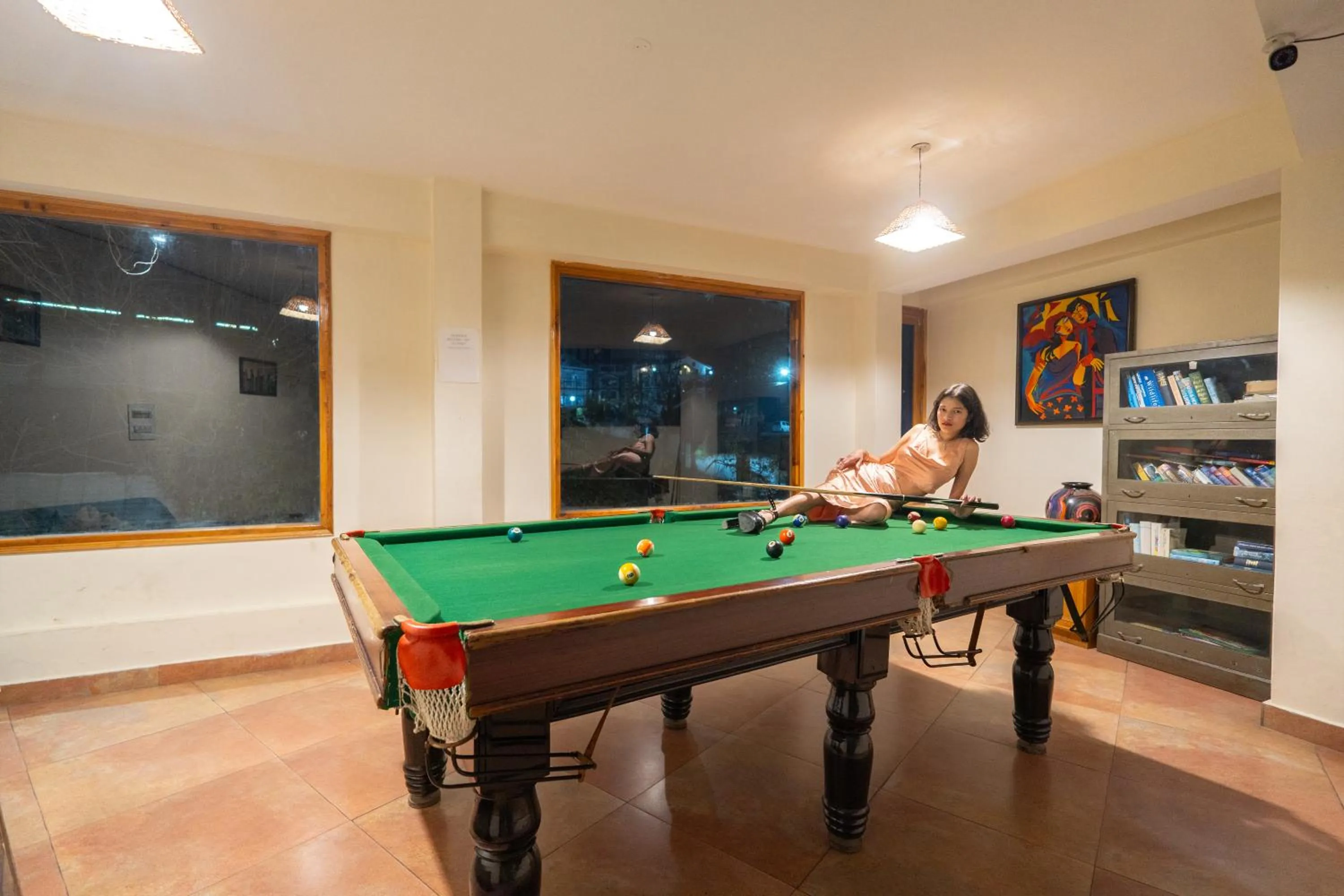 Game Room in Hotel Rising Star With Garden With Private Parking Near To Mall Road