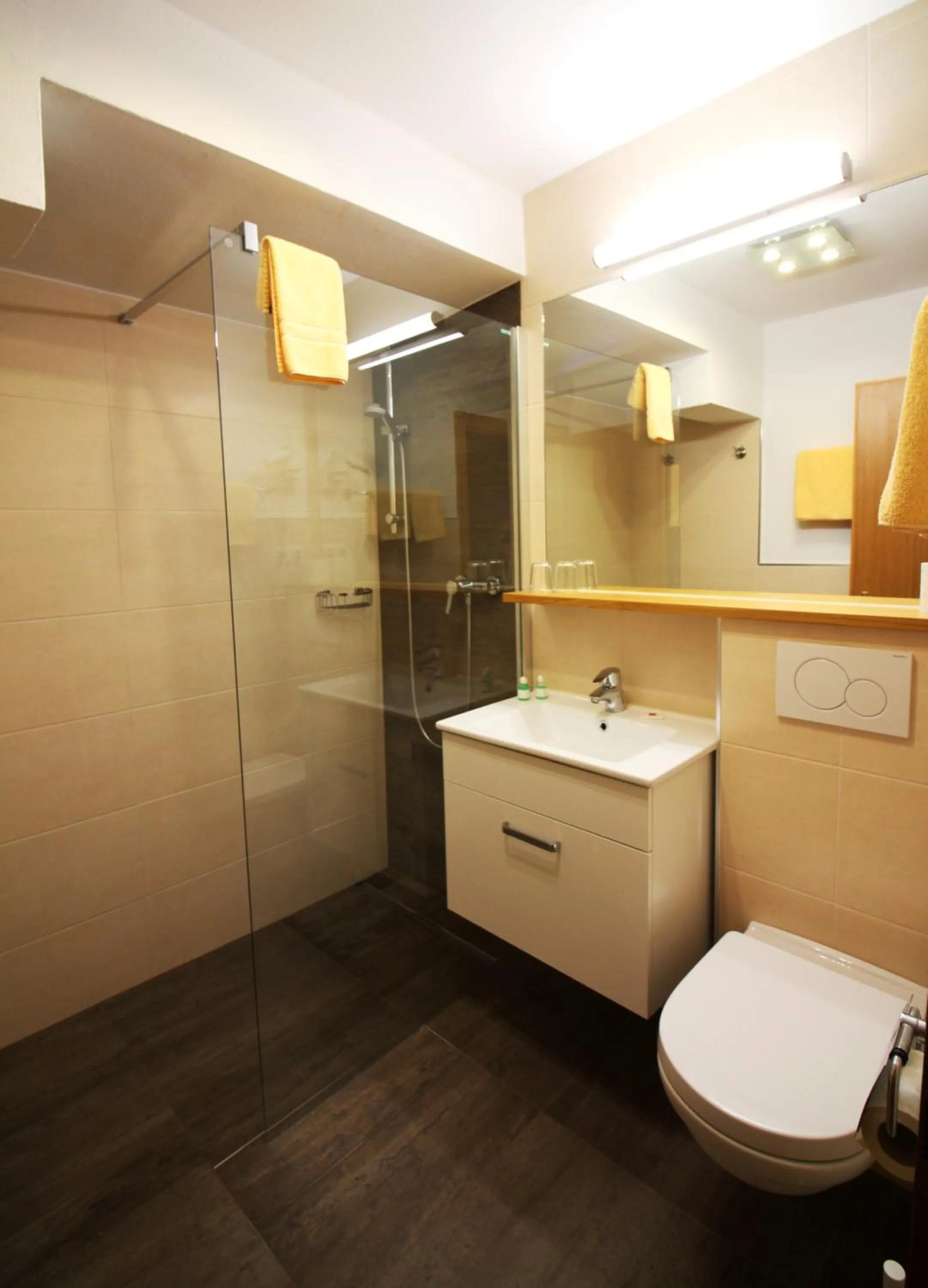 Shower in Pension St.Leonhard