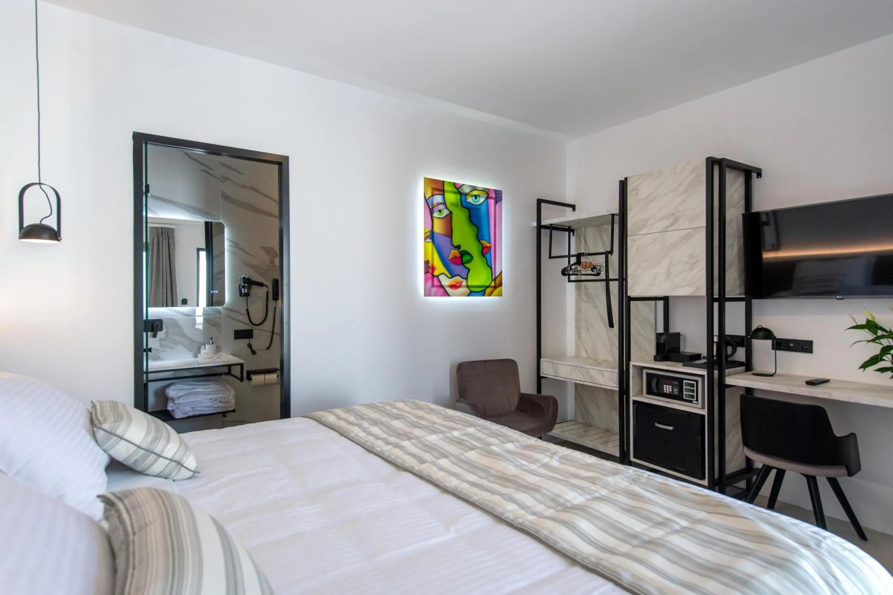 Photo of the whole room in Central Boutique Hotel by naoussa hills adults only