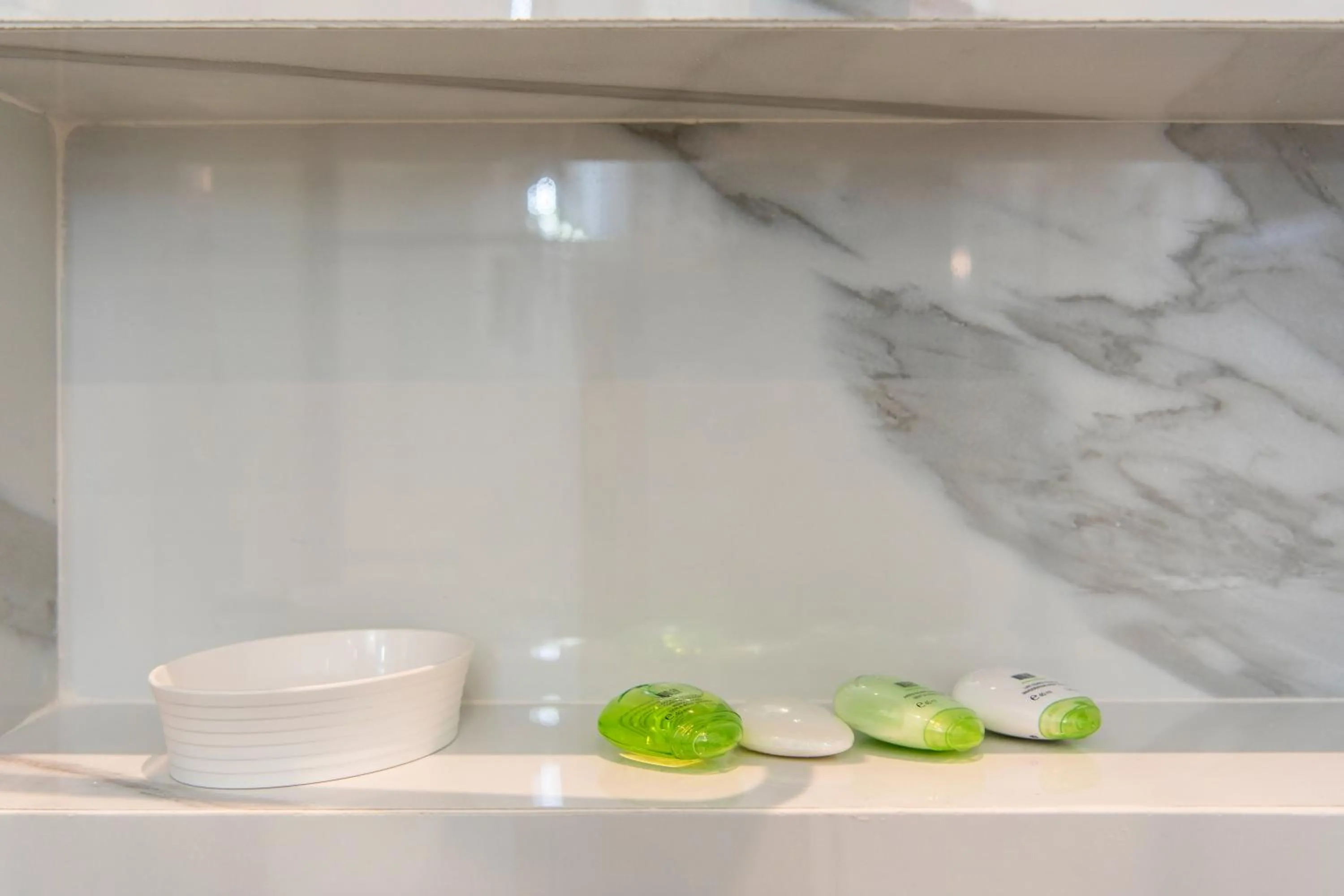 Bathroom in Central Boutique Hotel by naoussa hills adults only