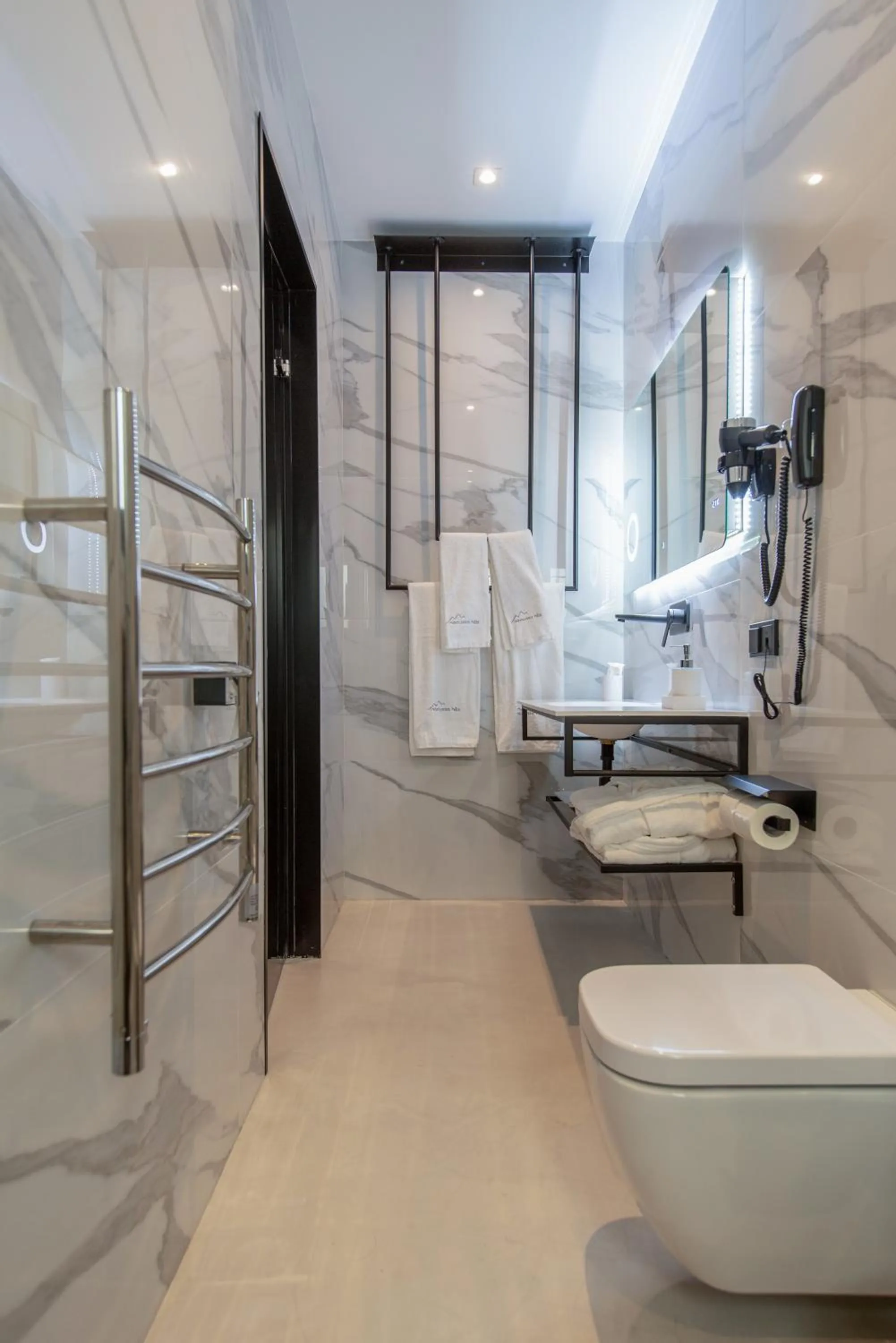 Bathroom in Central Boutique Hotel by naoussa hills adults only