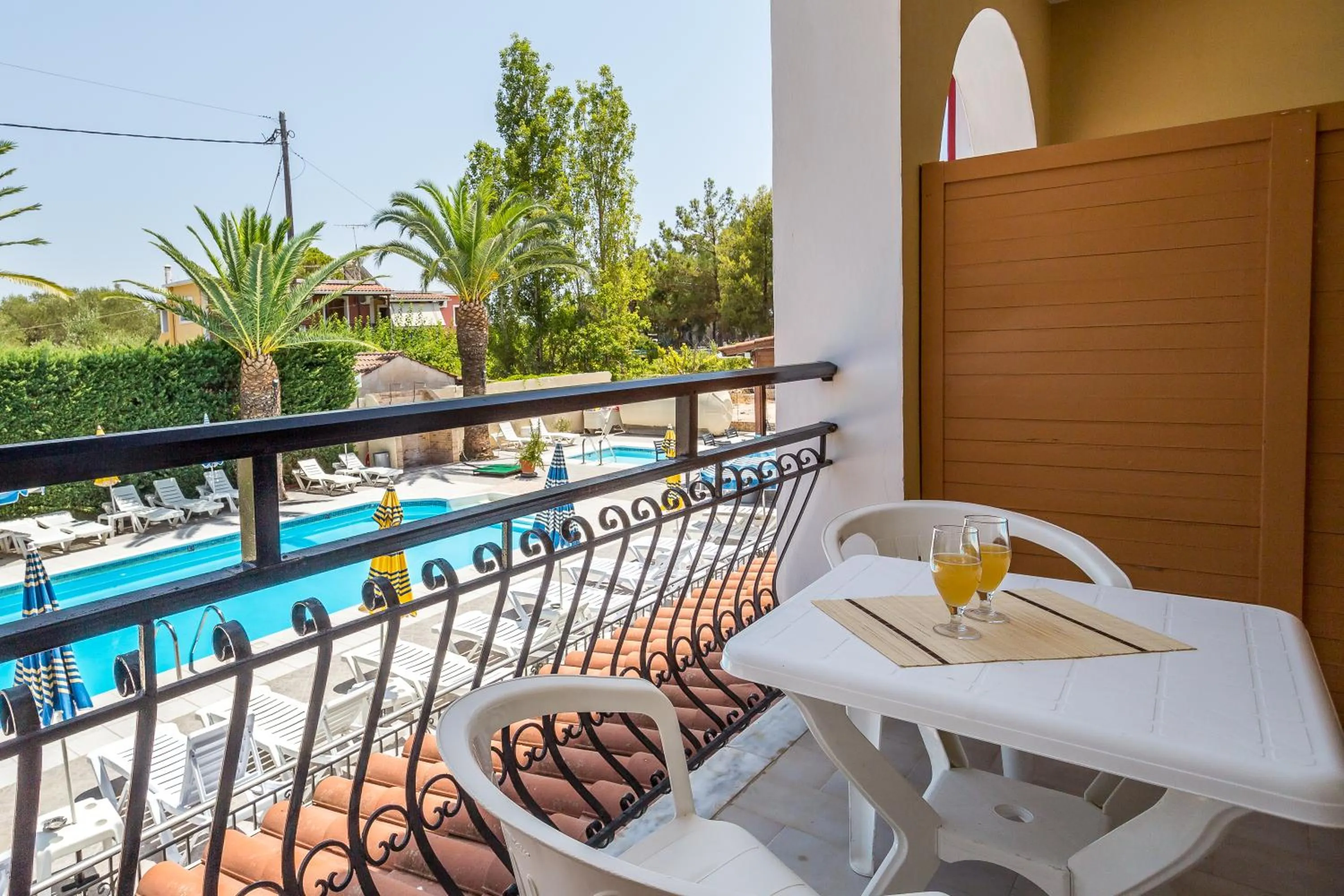 Balcony/Terrace in Rose Club Apartments