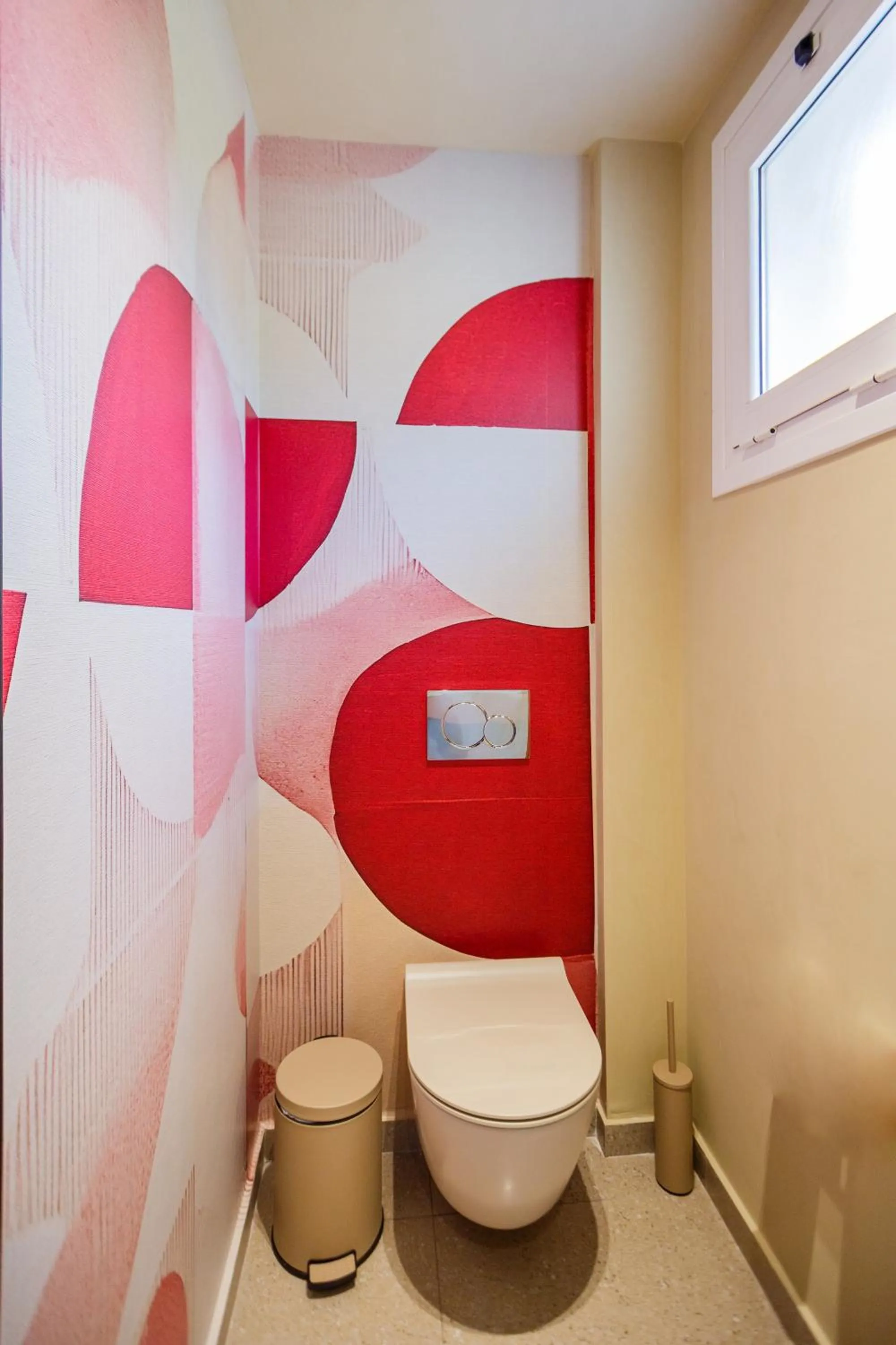 Toilet in Rose Club Apartments