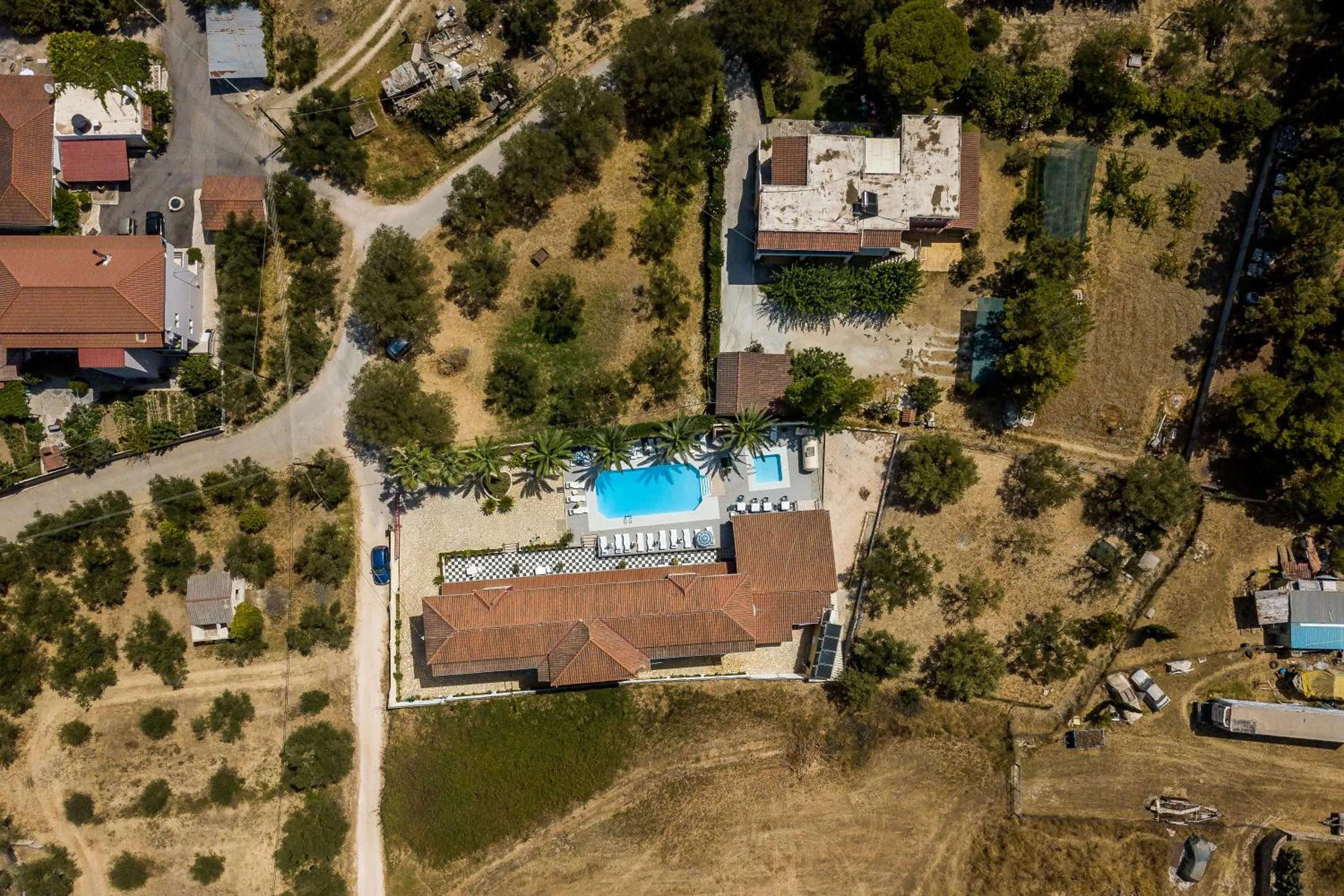 Bird's eye view in Rose Club Apartments