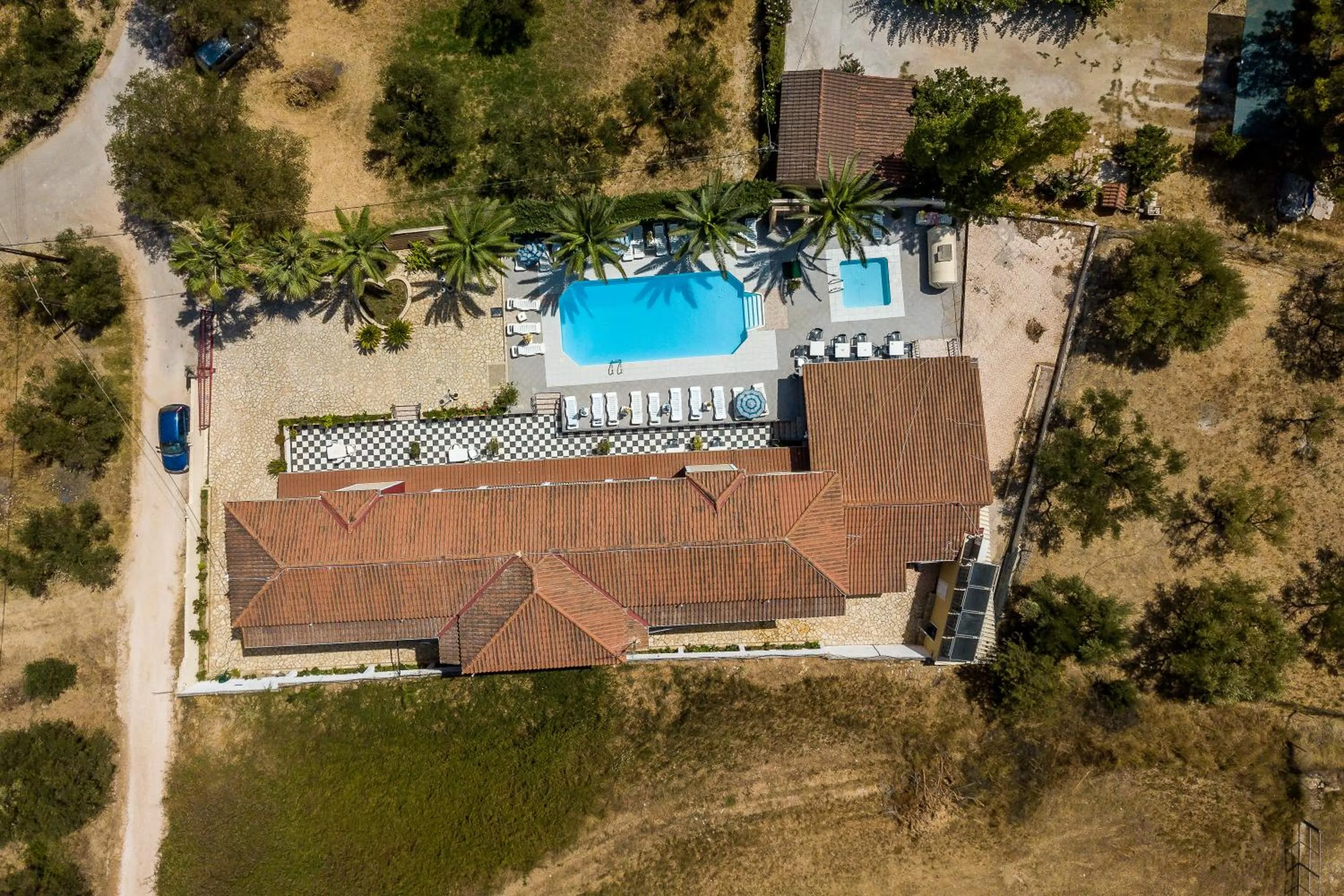 Bird's eye view in Rose Club Apartments