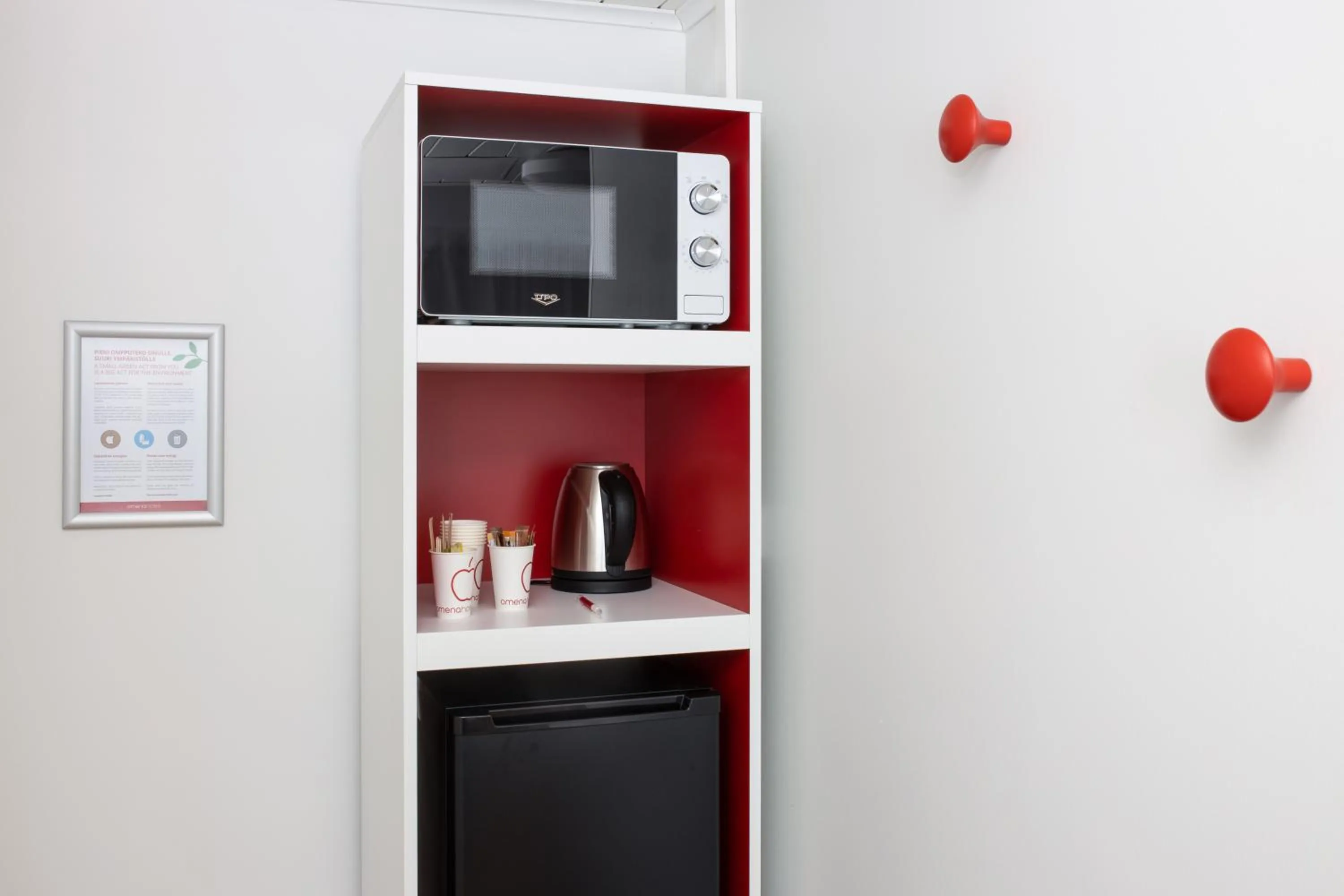 Coffee/tea facilities in Omena Hotel Pori