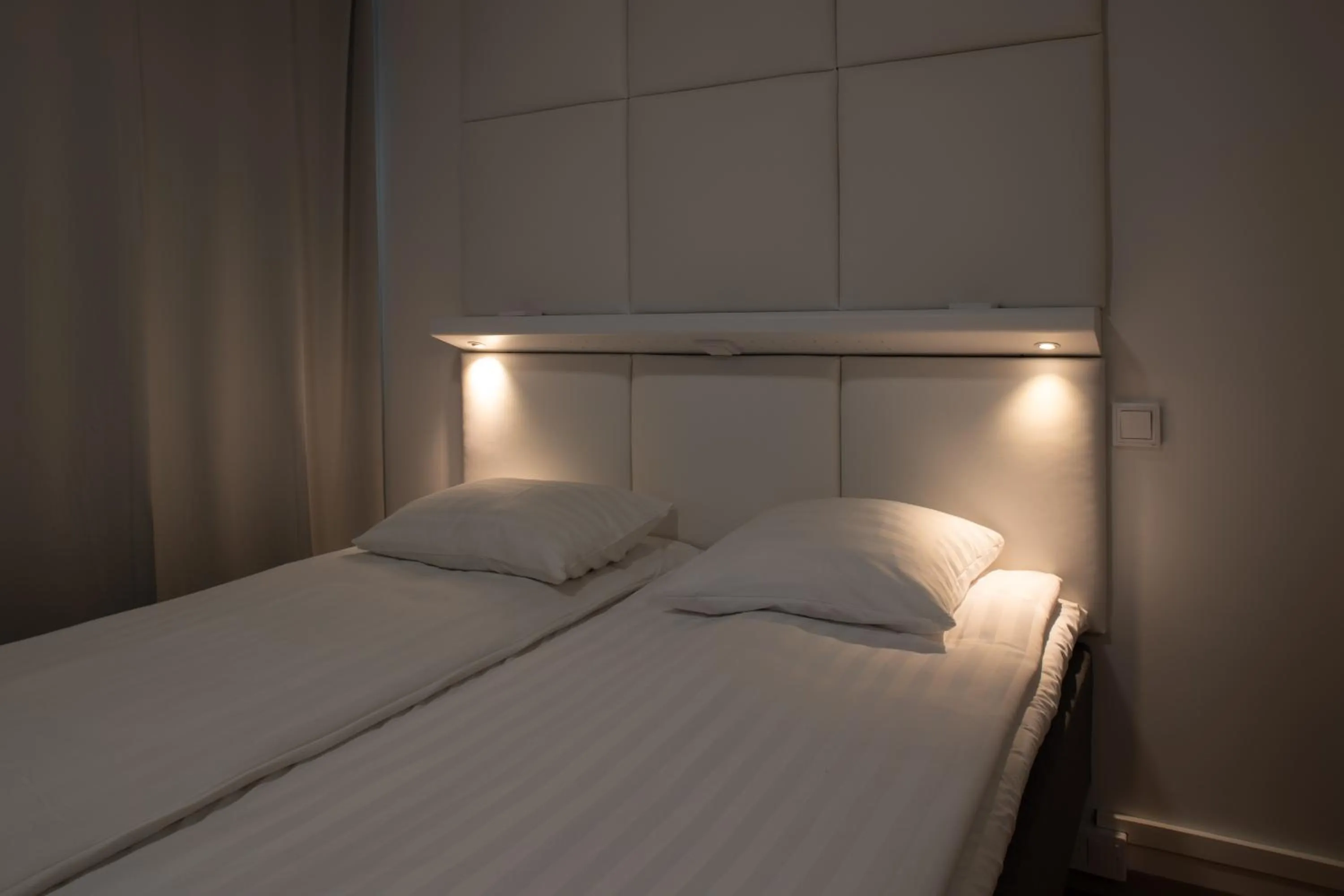 Bed in Omena Hotel Pori