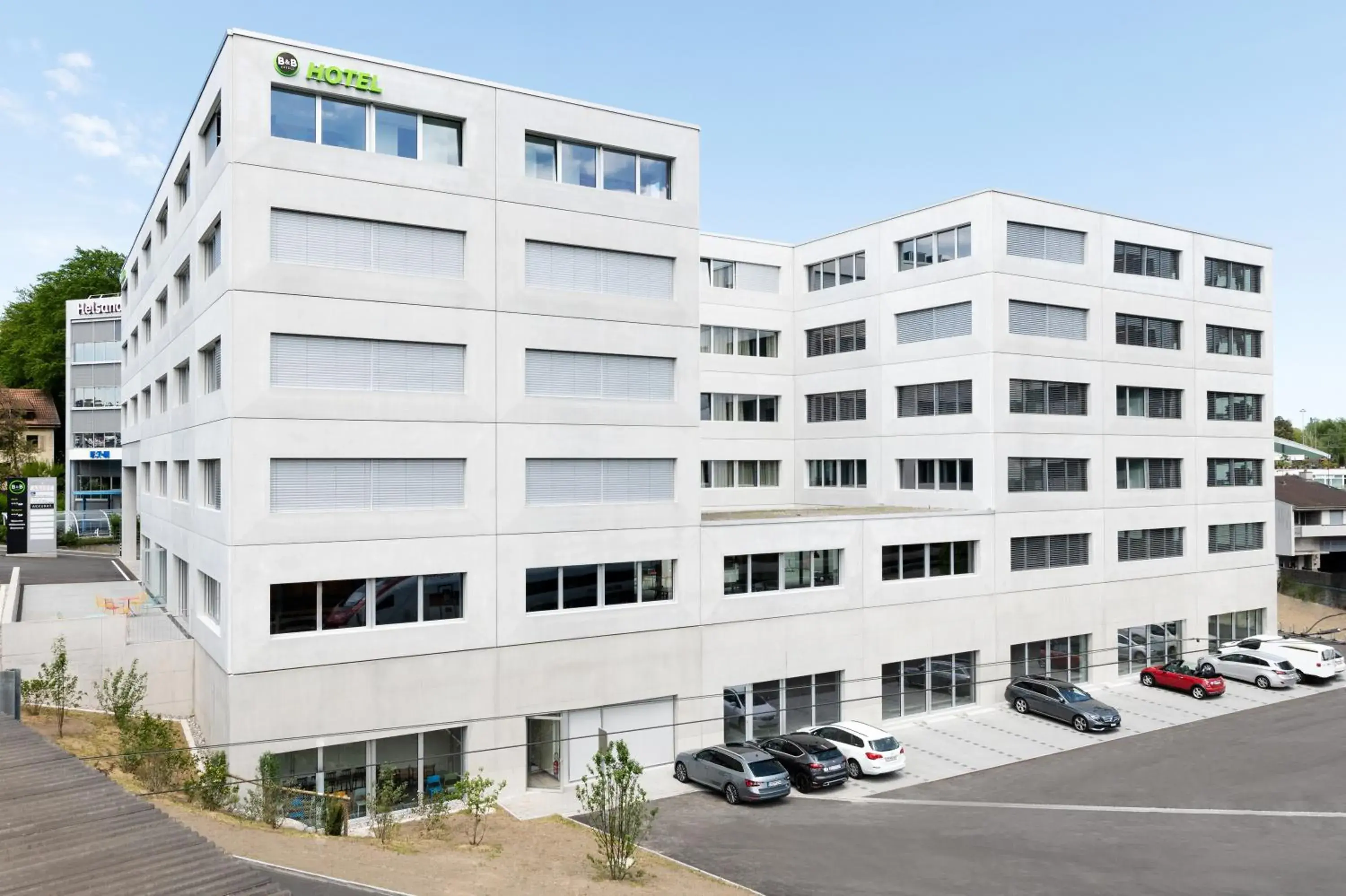 Property building in B&B HOTEL St Gallen Property building in B&B HOTEL St Gallen