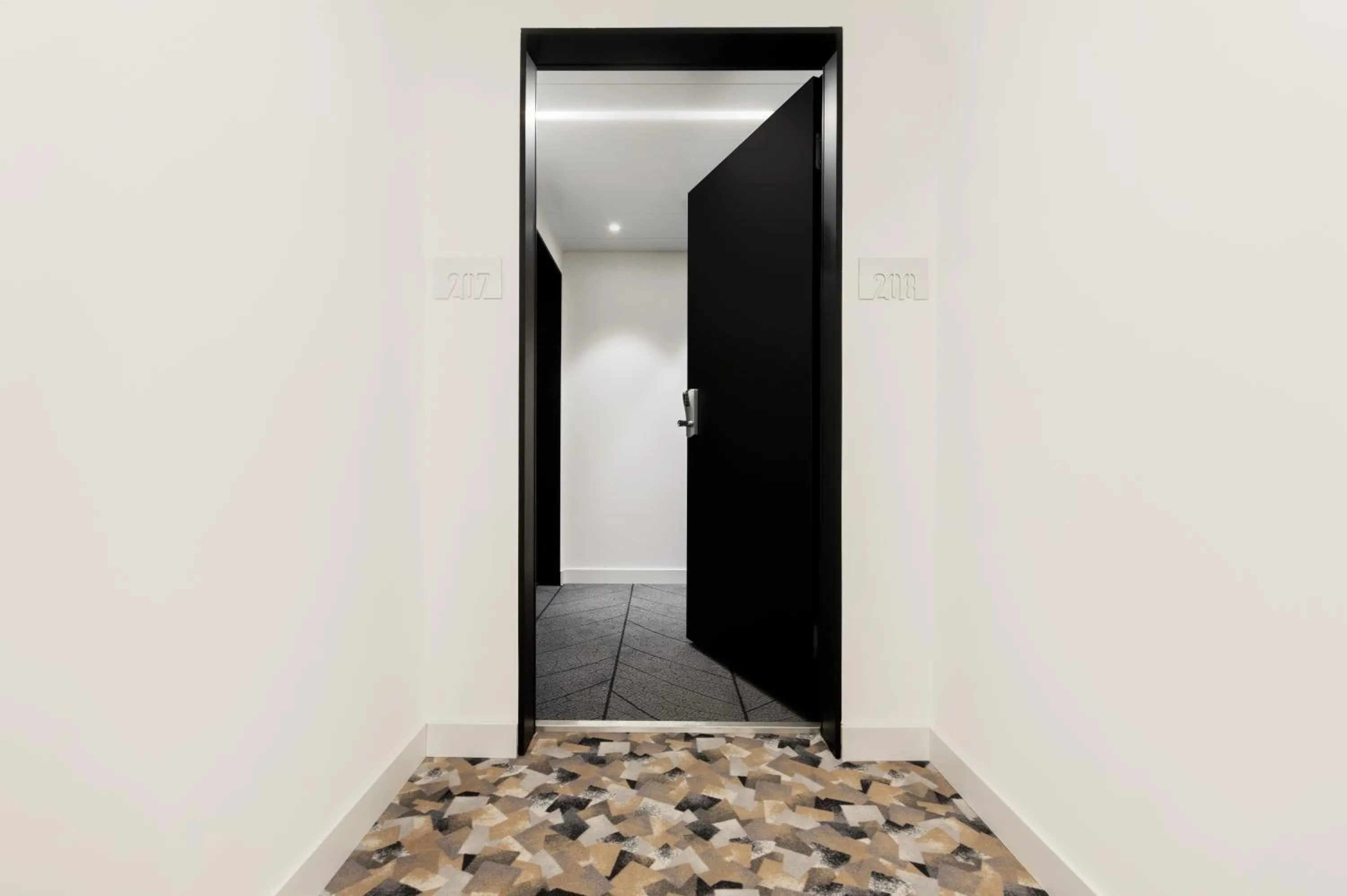 Photo of the whole room in B&B HOTEL St Gallen