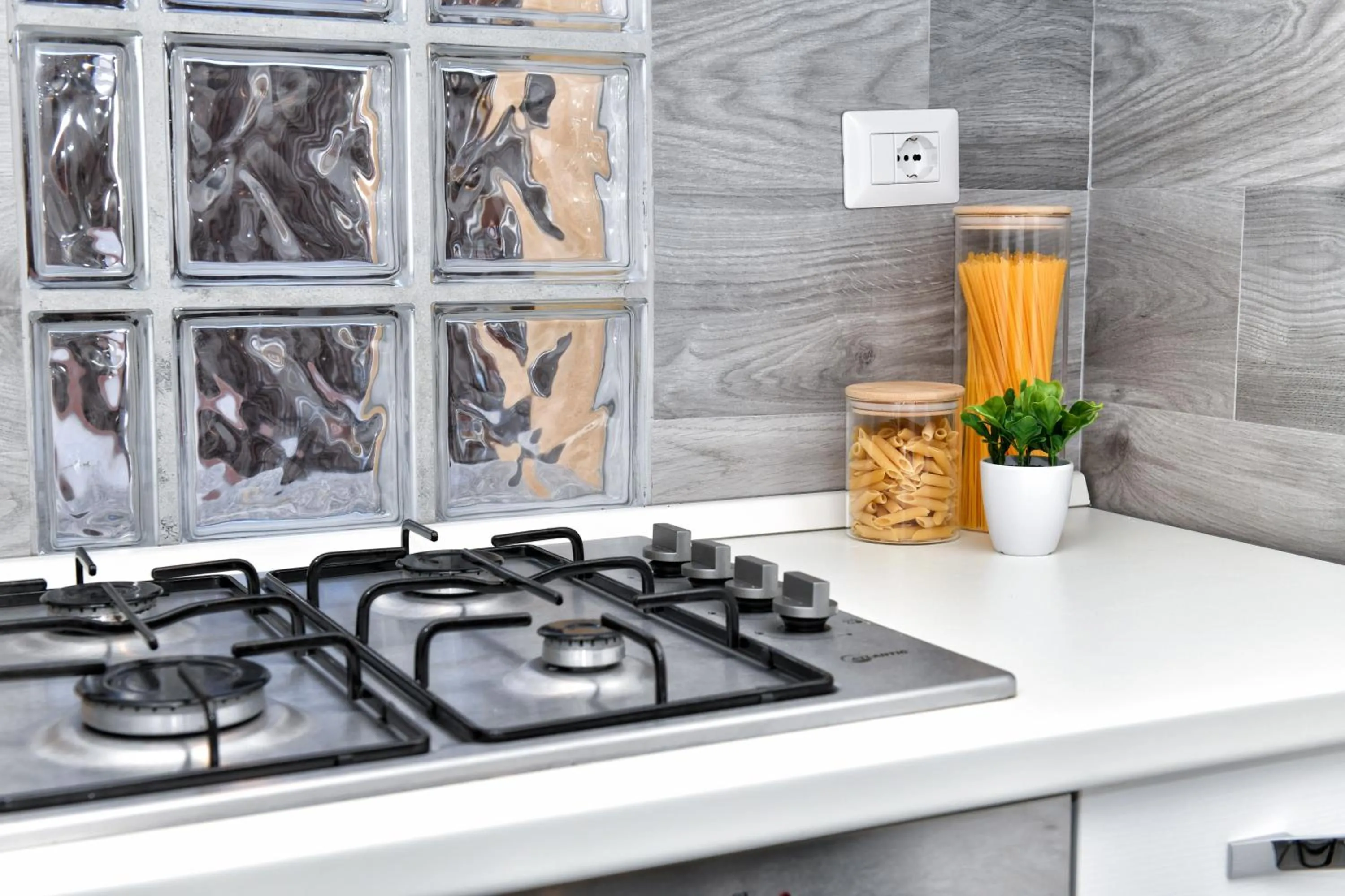 Kitchen or kitchenette in Residence Chiaro di Luna