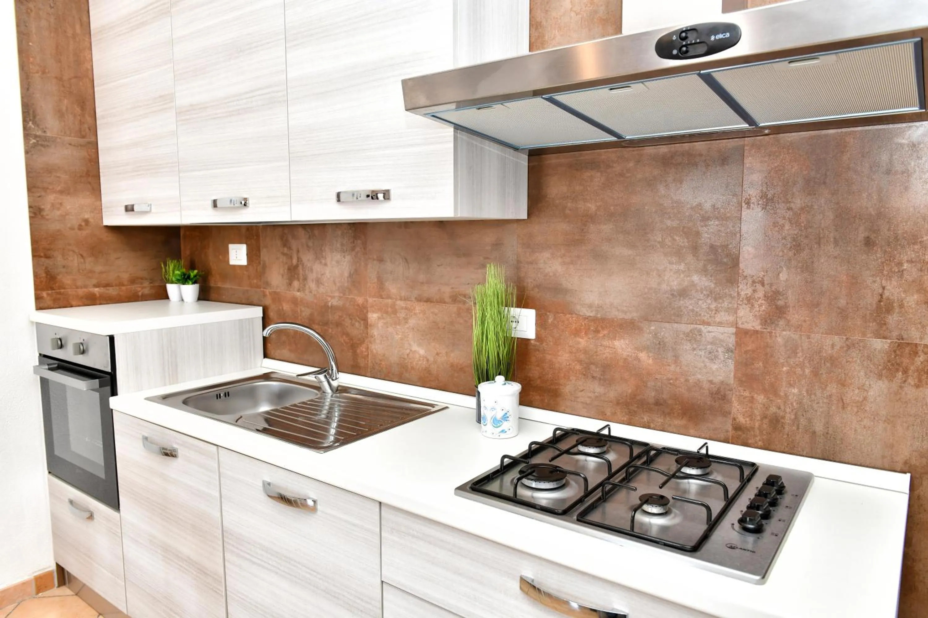 Kitchen or kitchenette in Residence Chiaro di Luna