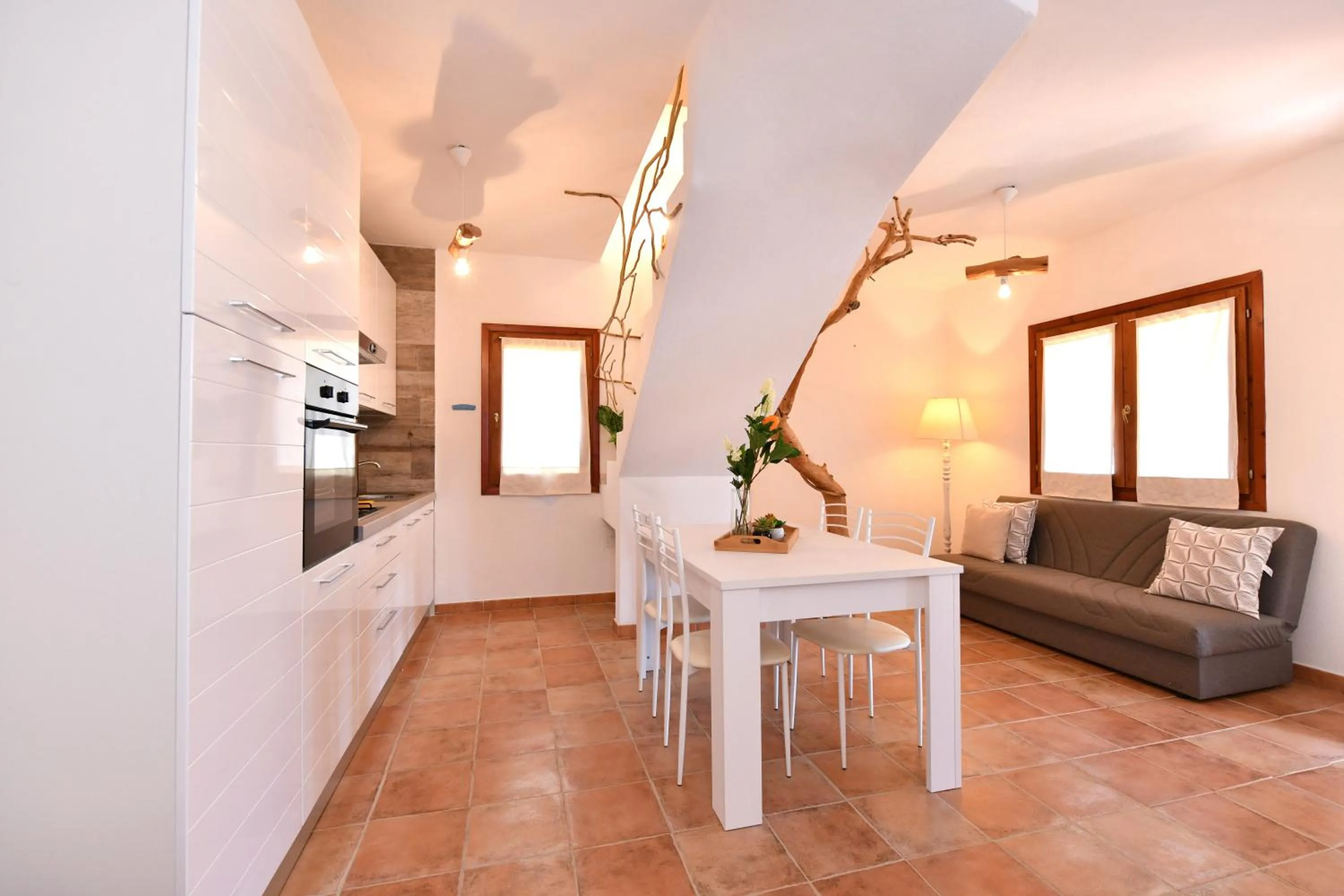 Kitchen or kitchenette in Residence Chiaro di Luna