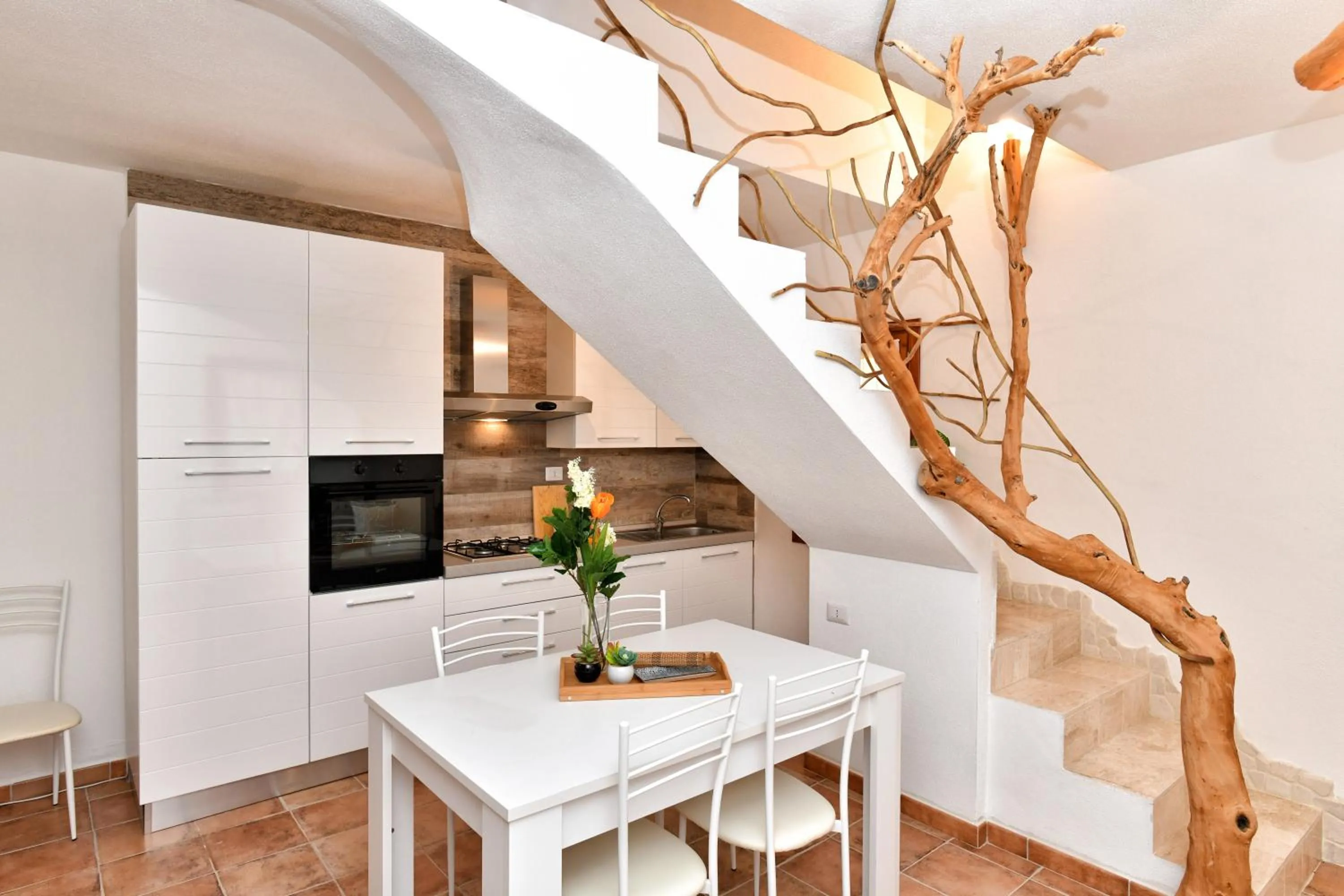 Kitchen or kitchenette in Residence Chiaro di Luna