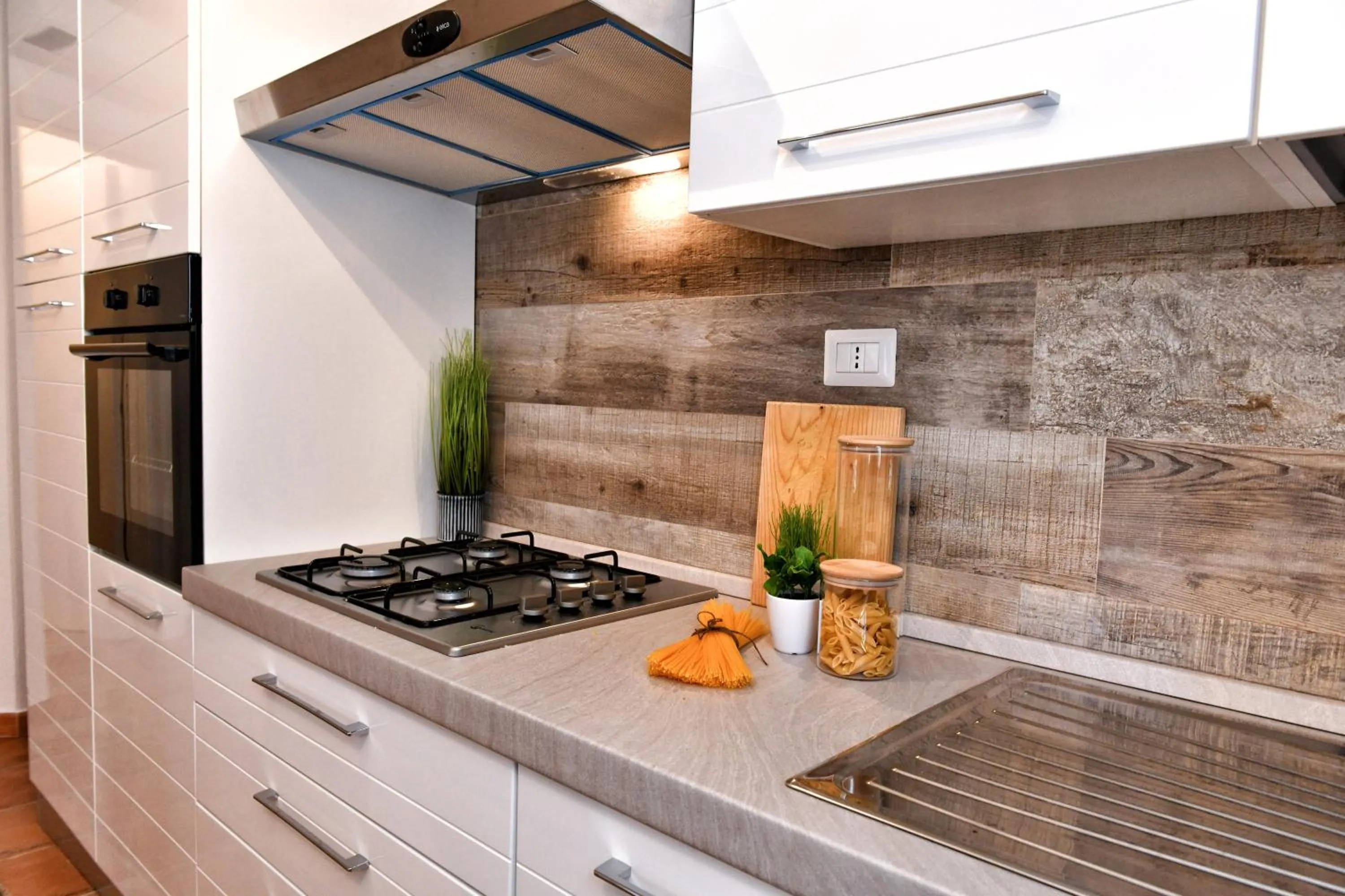Kitchen or kitchenette in Residence Chiaro di Luna