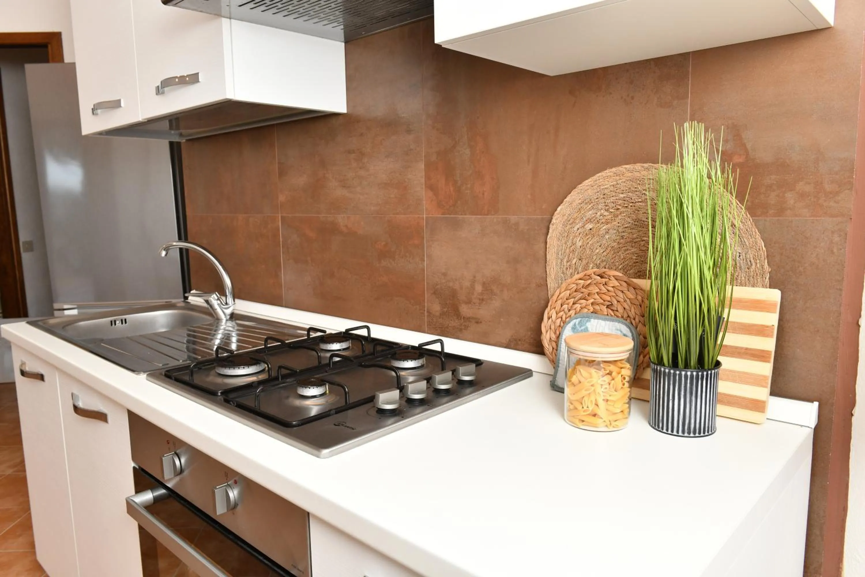 Kitchen or kitchenette in Residence Chiaro di Luna