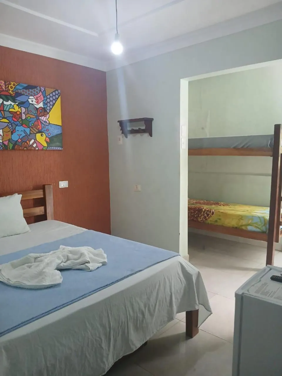 Bed in Pousada Aconchego do Porto